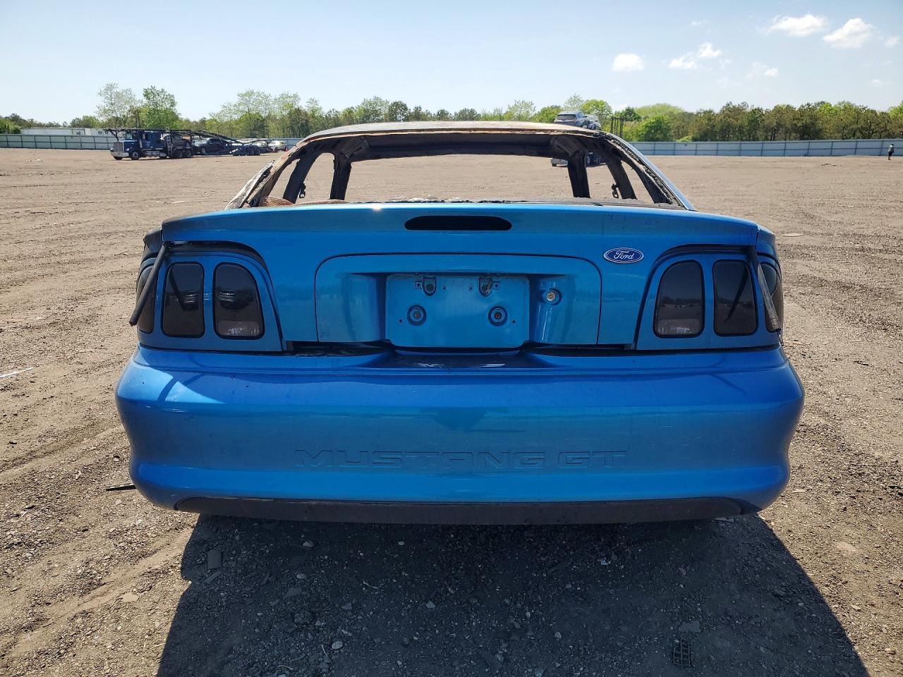 1994 Ford Mustang Gt Blue vin: 1FALP42TXRF193569