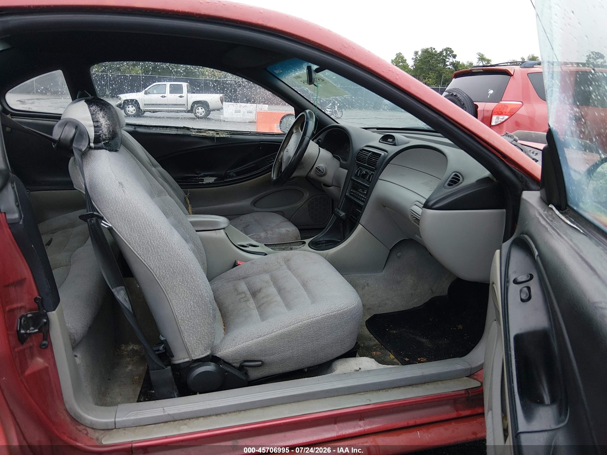 1996 Ford Mustang Gt Красный vin: 1FALP42X0TF168514