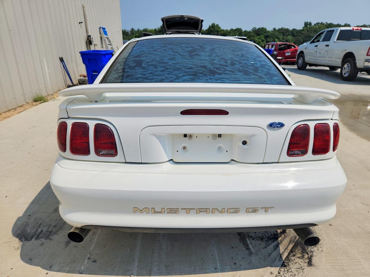 1996 Ford Mustang Gt Белый vin: 1FALP42X2TF228664