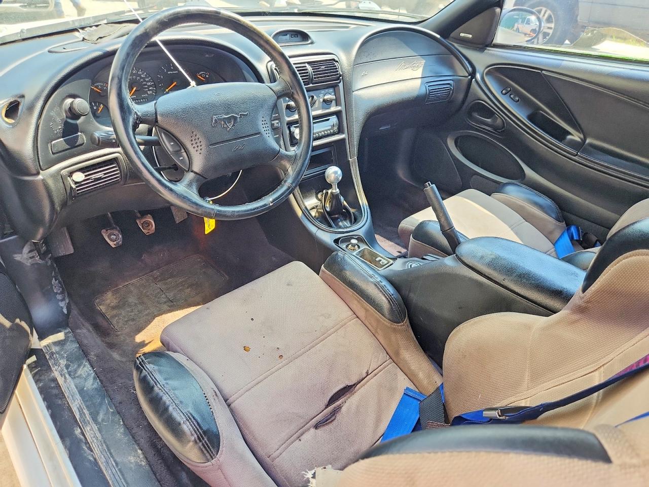 1996 Ford Mustang Gt Белый vin: 1FALP42X2TF228664