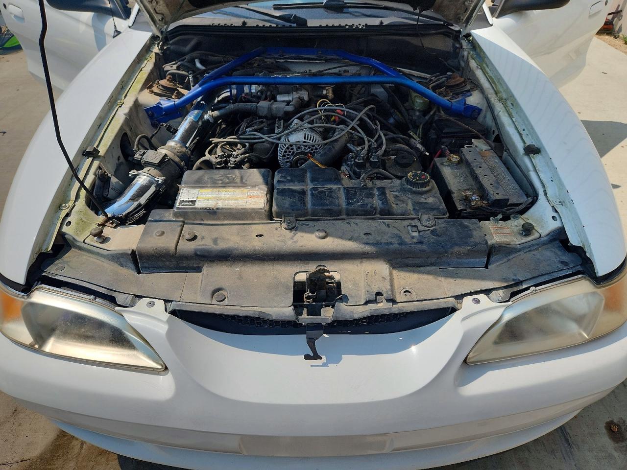 1996 Ford Mustang Gt Белый vin: 1FALP42X2TF228664