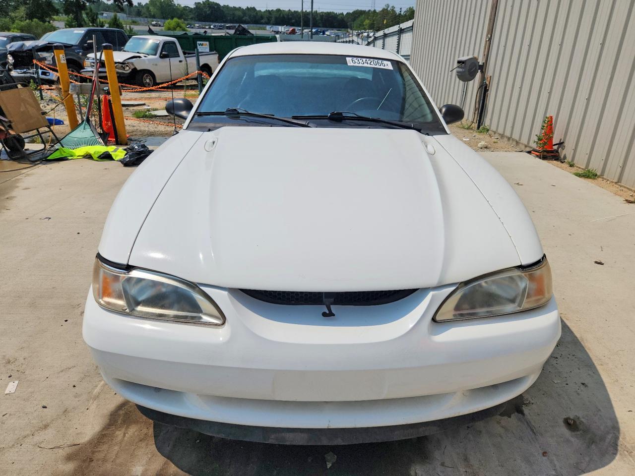 1996 Ford Mustang Gt Белый vin: 1FALP42X2TF228664