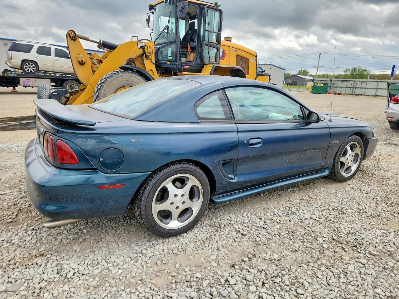 1996 Ford Mustang Gt Green vin: 1FALP42X3TF135328