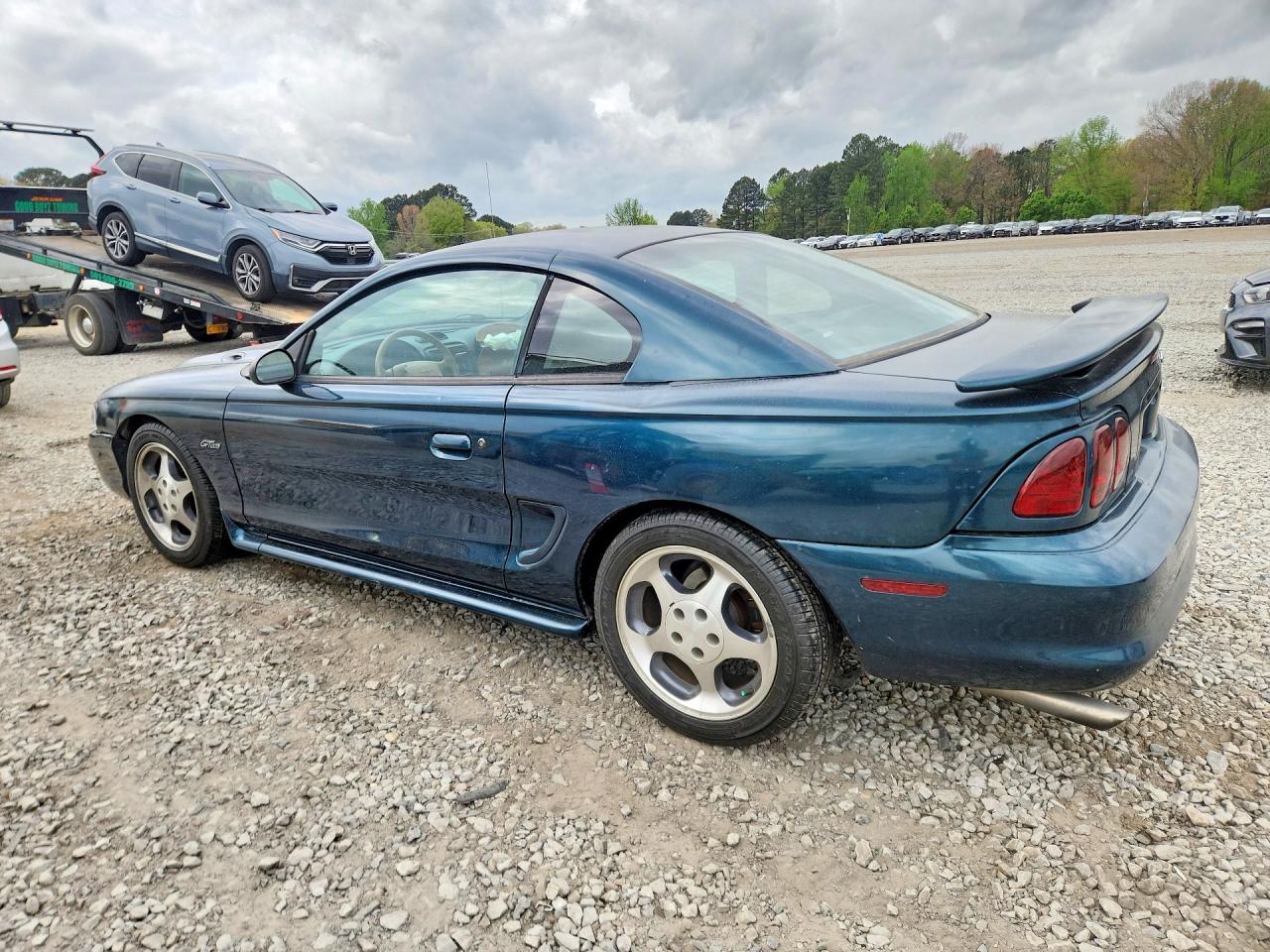 1996 Ford Mustang Gt Green vin: 1FALP42X3TF135328