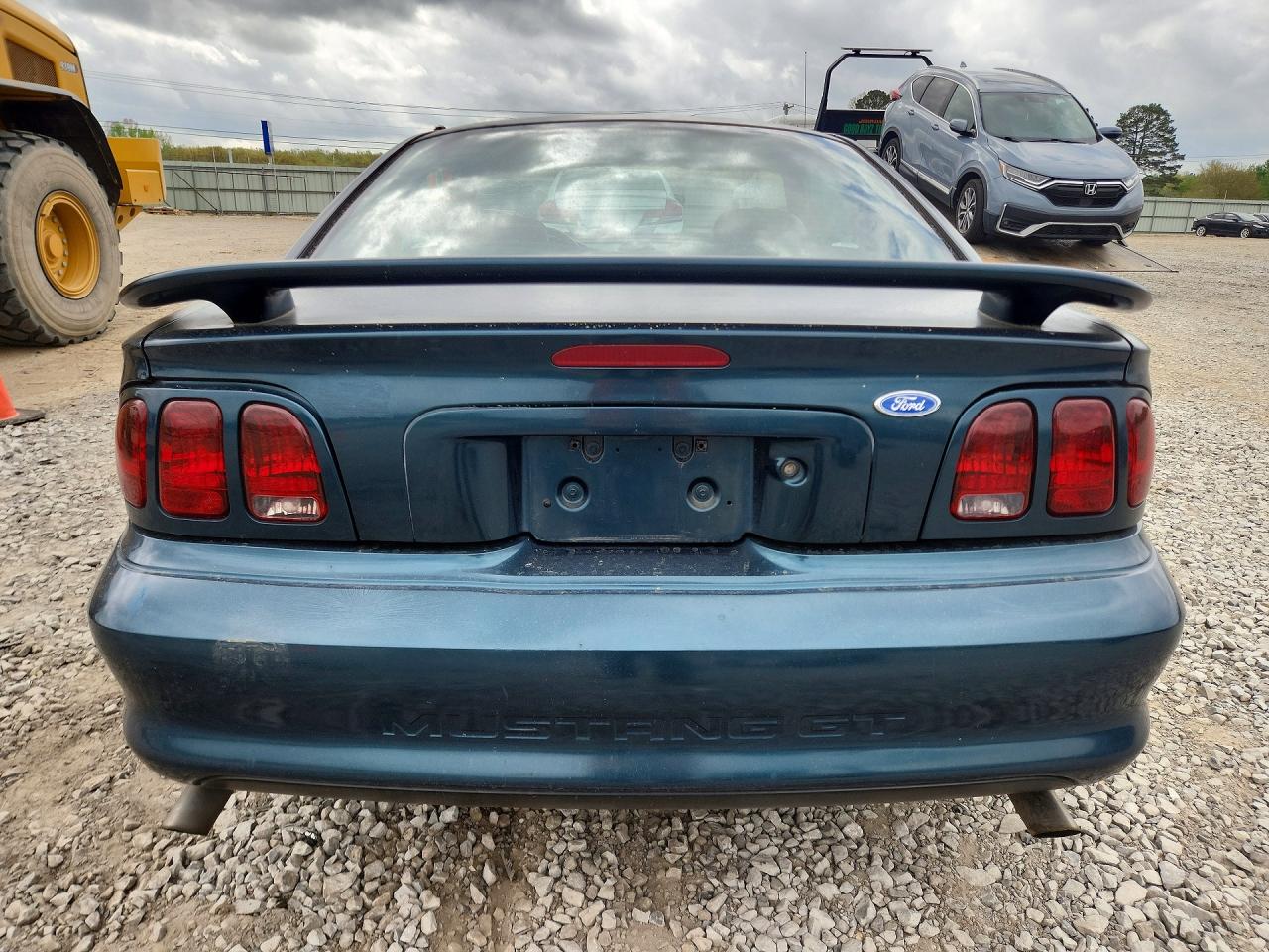 1996 Ford Mustang Gt Green vin: 1FALP42X3TF135328