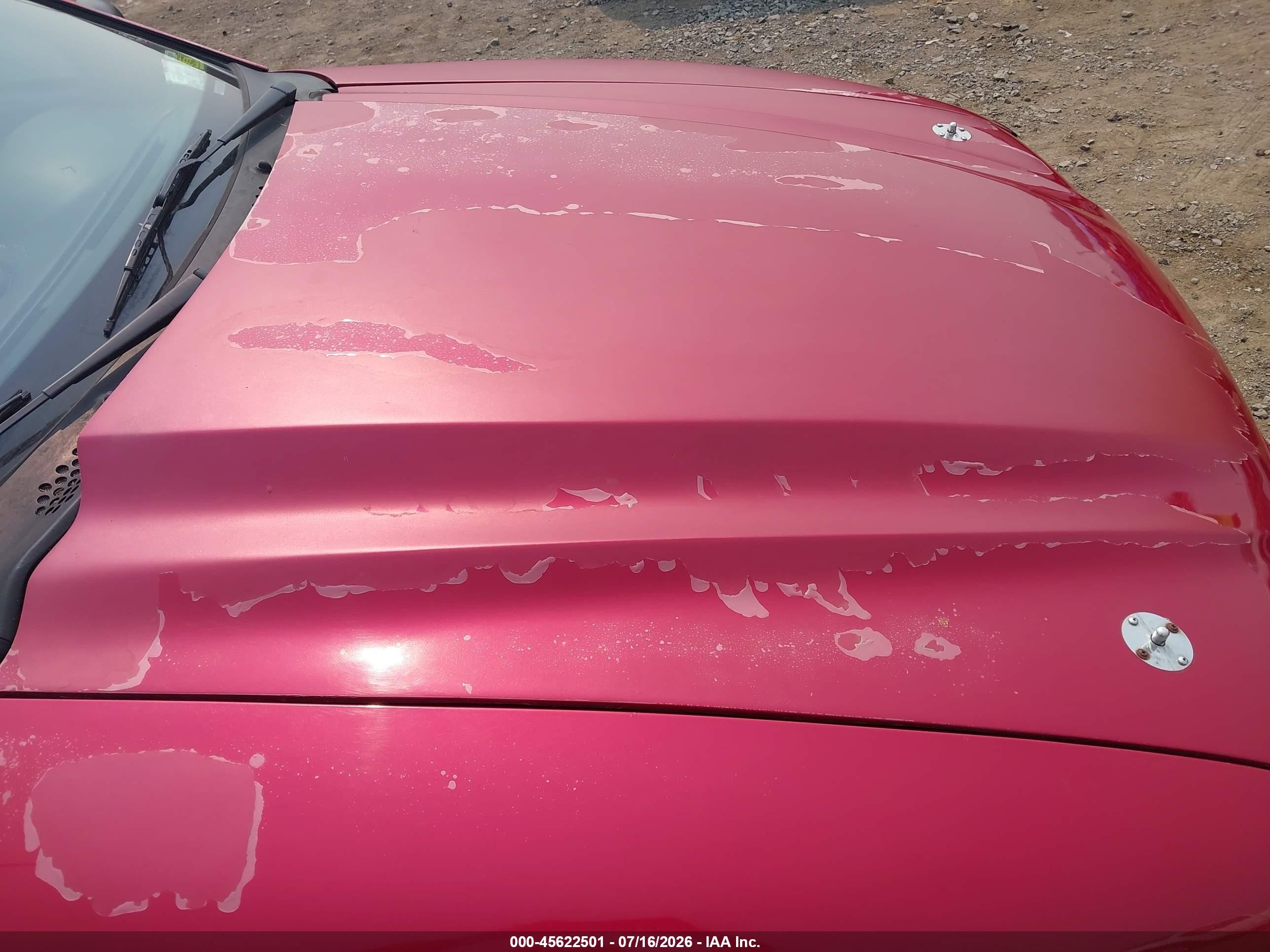 1996 Ford Mustang Gt Red vin: 1FALP42X5TF192727