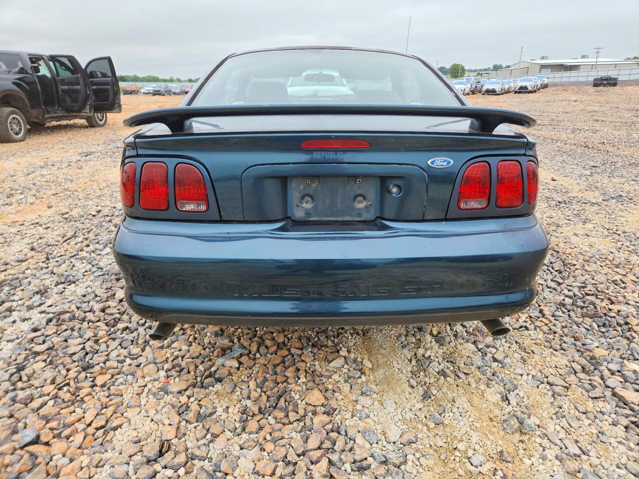 1996 Ford Mustang Gt Green vin: 1FALP42X6TF189870