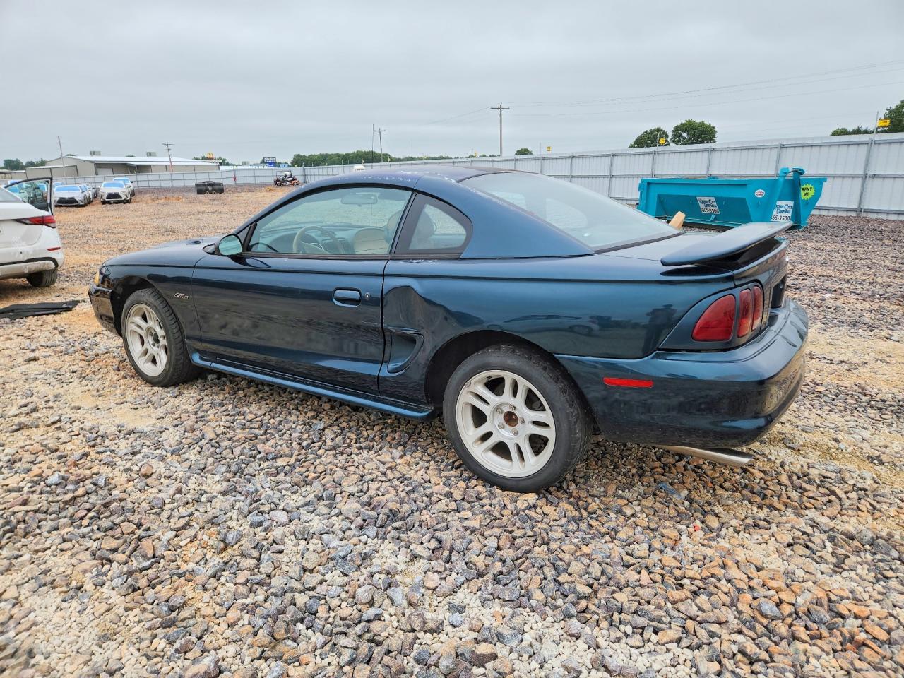 1996 Ford Mustang Gt Green vin: 1FALP42X6TF189870