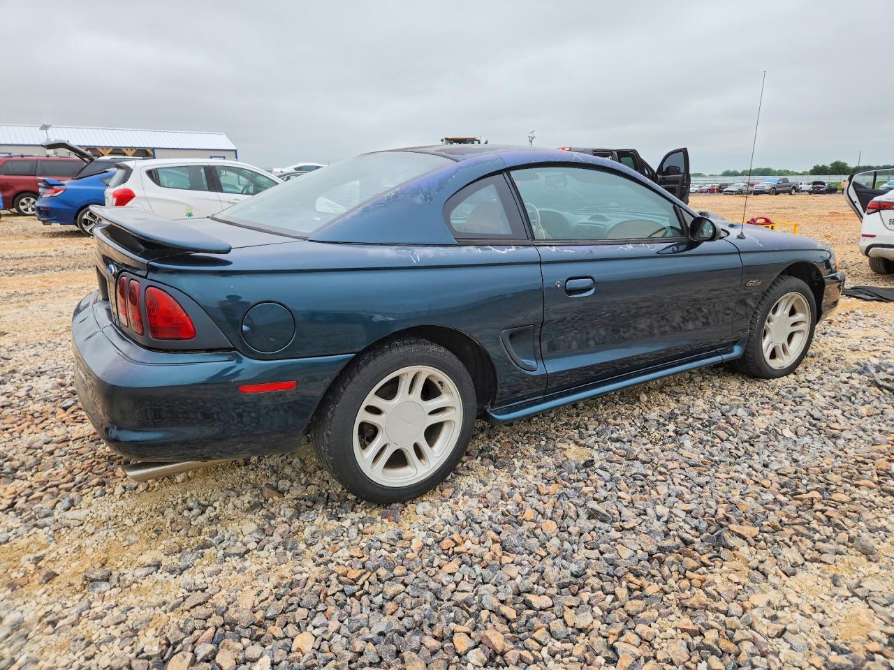 1996 Ford Mustang Gt Green vin: 1FALP42X6TF189870