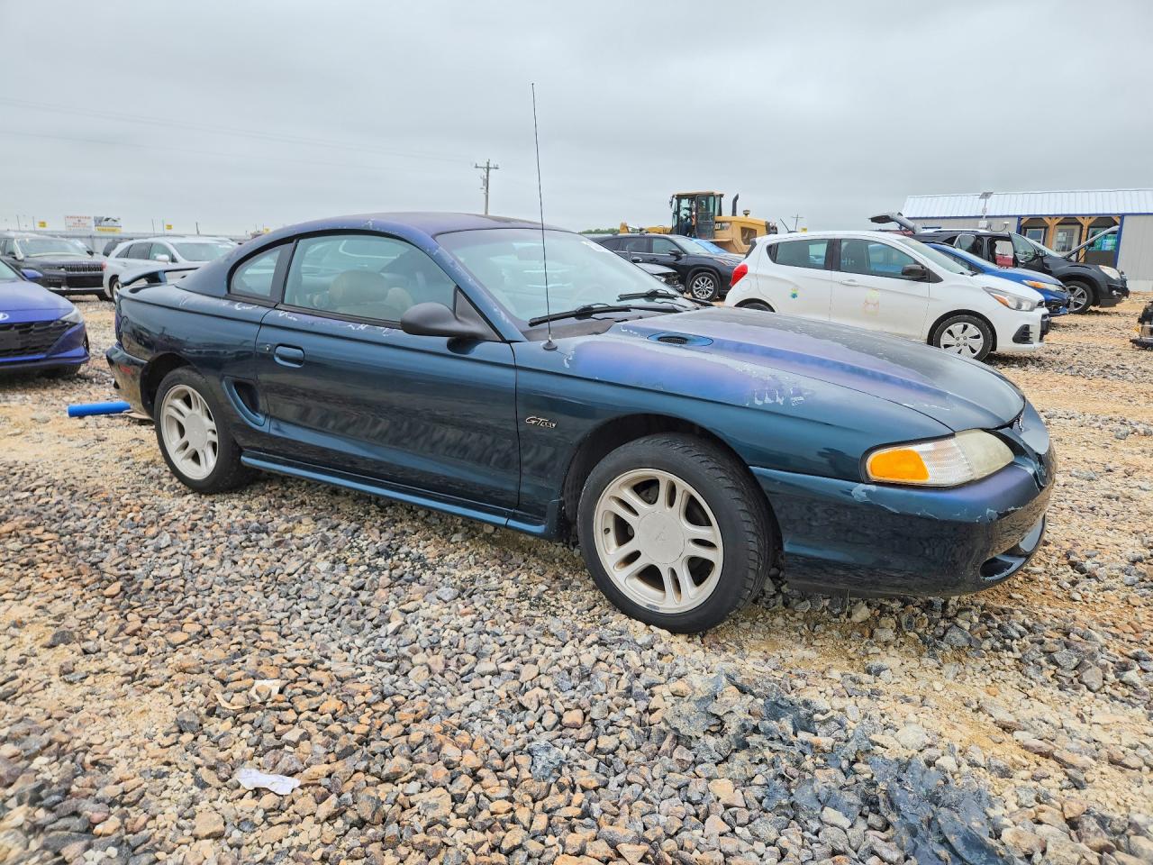 1996 Ford Mustang Gt Green vin: 1FALP42X6TF189870