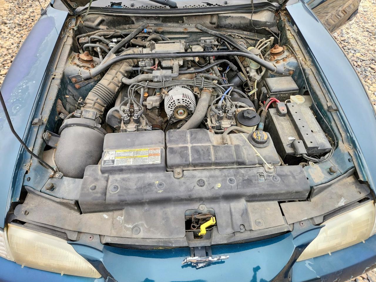 1996 Ford Mustang Gt Green vin: 1FALP42X6TF189870