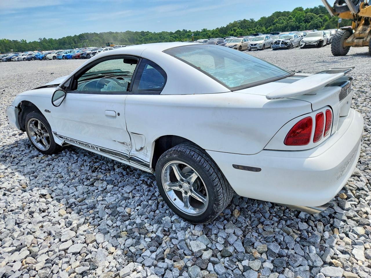 1996 Ford Mustang Gt White vin: 1FALP42X6TF194258