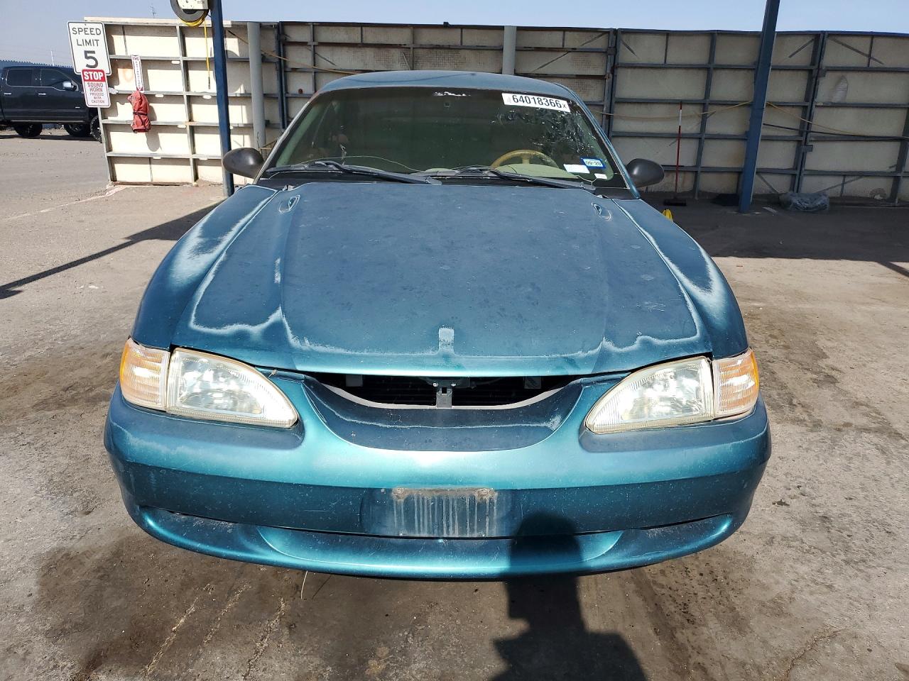 1997 Ford Mustang Gt Green vin: 1FALP42X7VF116185