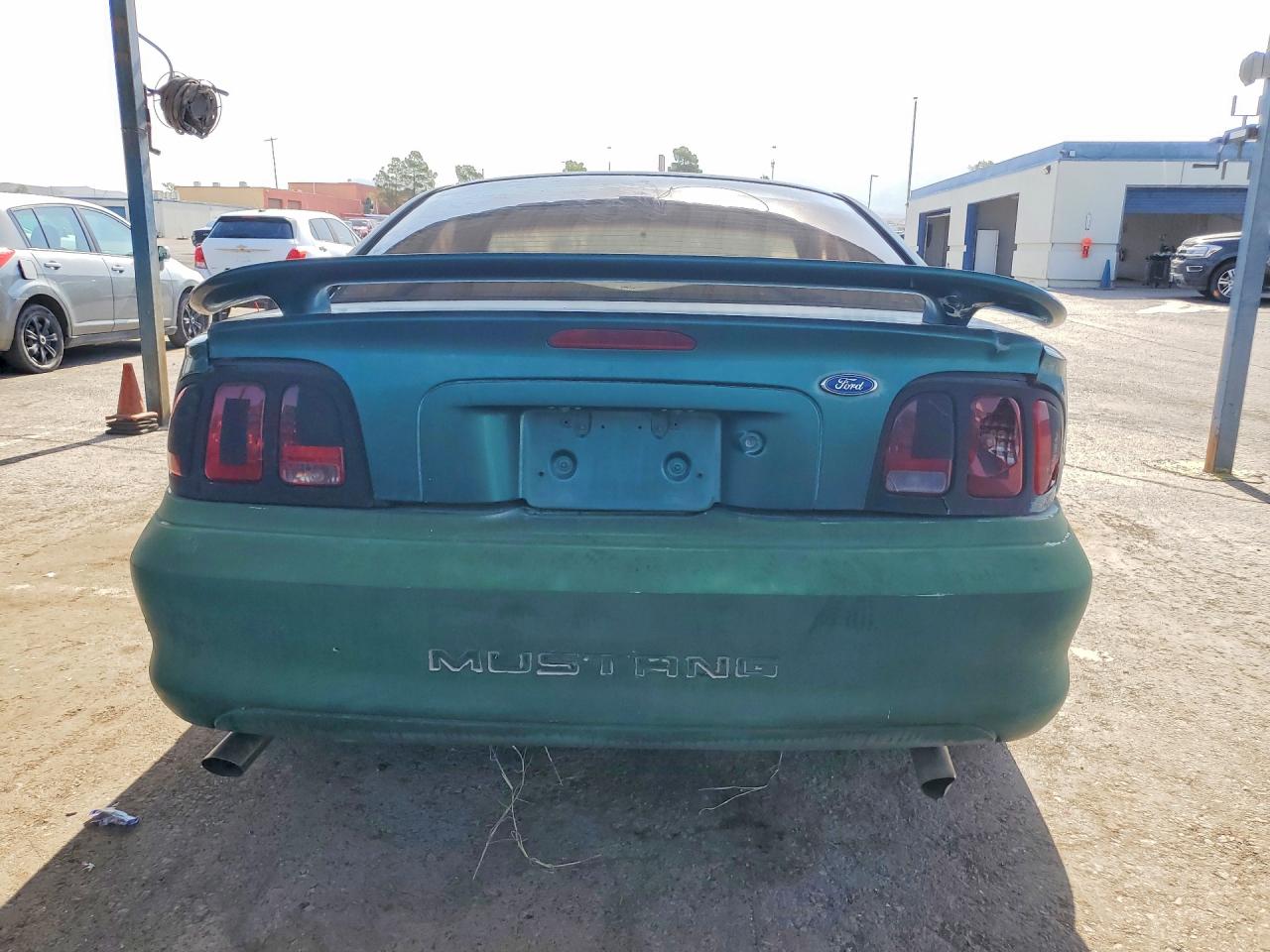1997 Ford Mustang Gt Green vin: 1FALP42X7VF116185