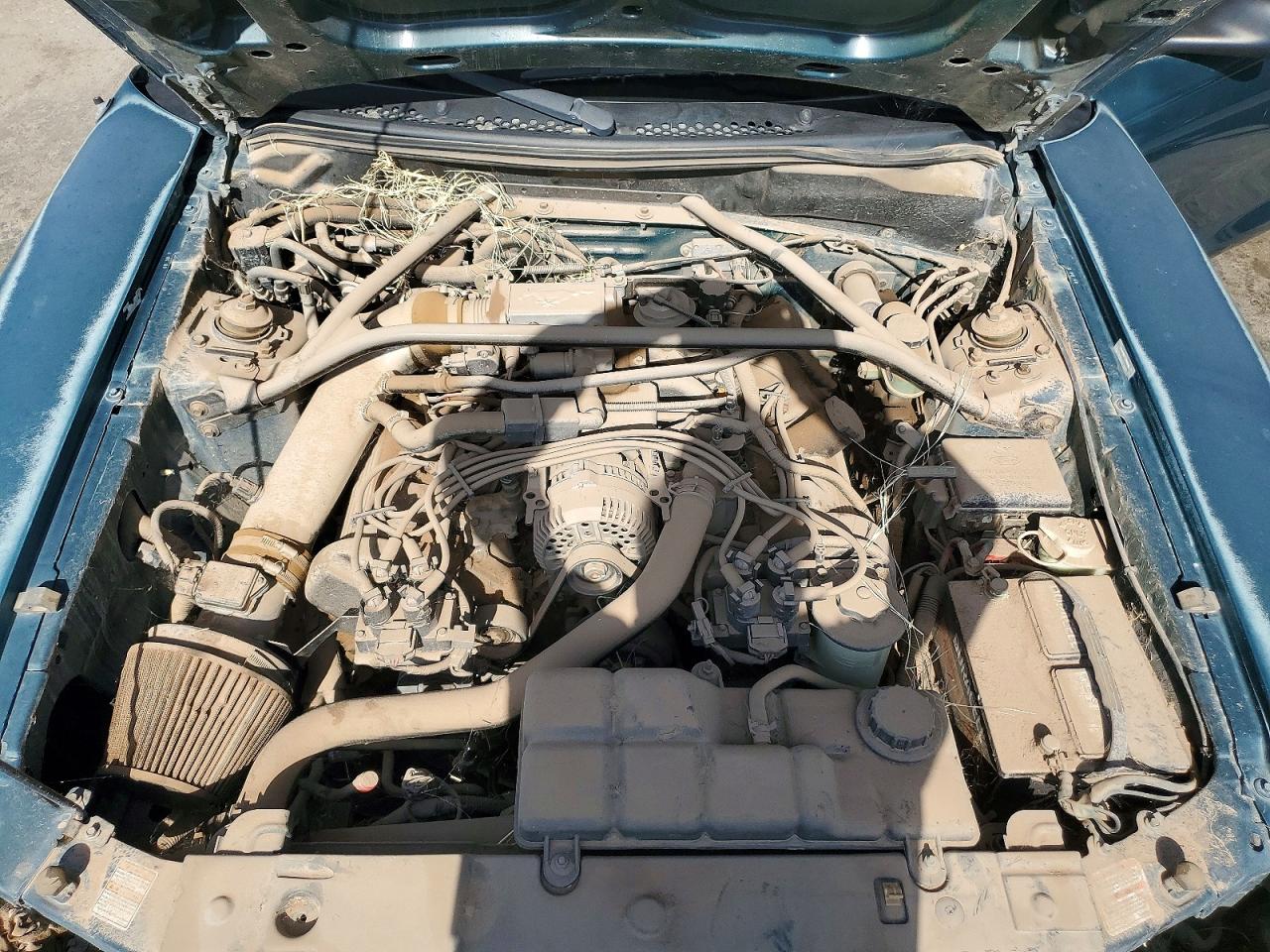 1997 Ford Mustang Gt Green vin: 1FALP42X7VF116185