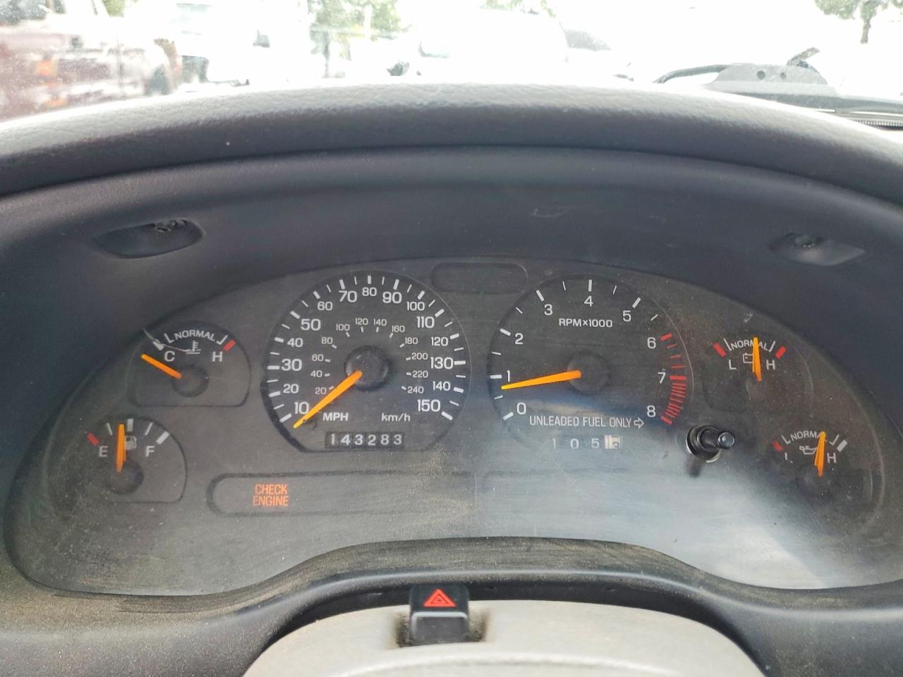 1994 Ford Mustang Blue vin: 1FALP4441RF125375