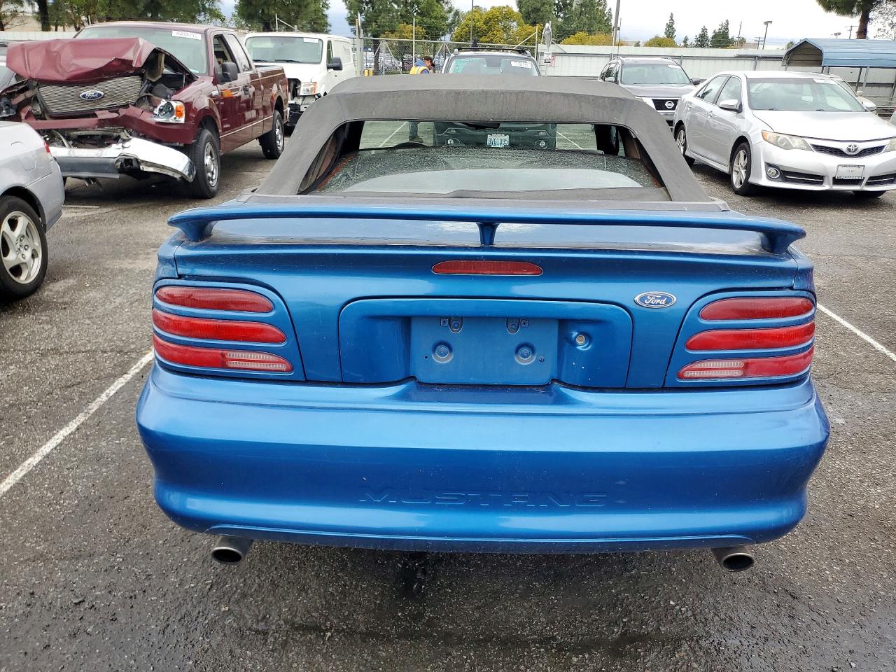 1994 Ford Mustang Blue vin: 1FALP4441RF125375