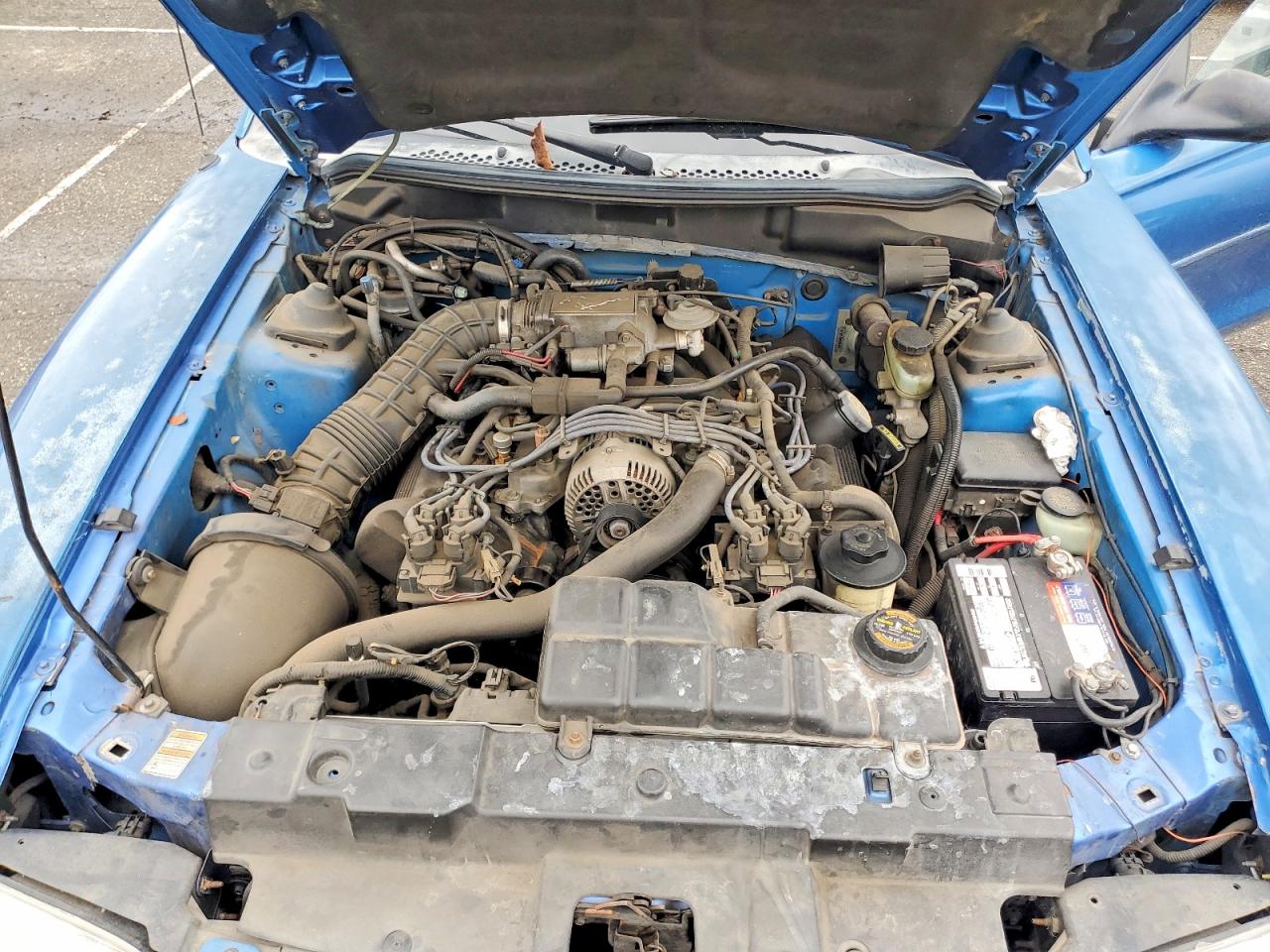 1994 Ford Mustang Blue vin: 1FALP4441RF125375