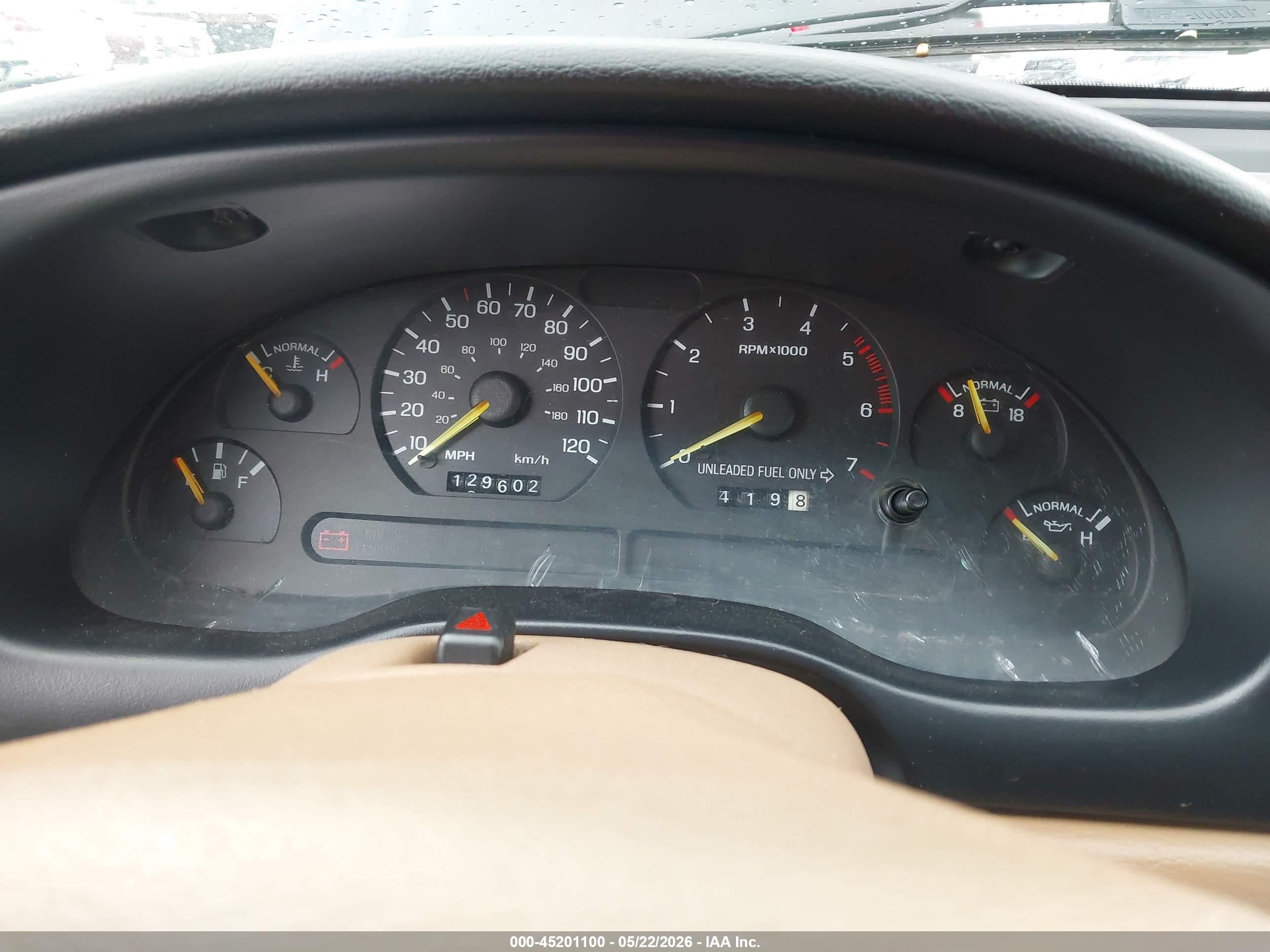 1995 Ford Mustang   Black vin: 1FALP4442SF126380