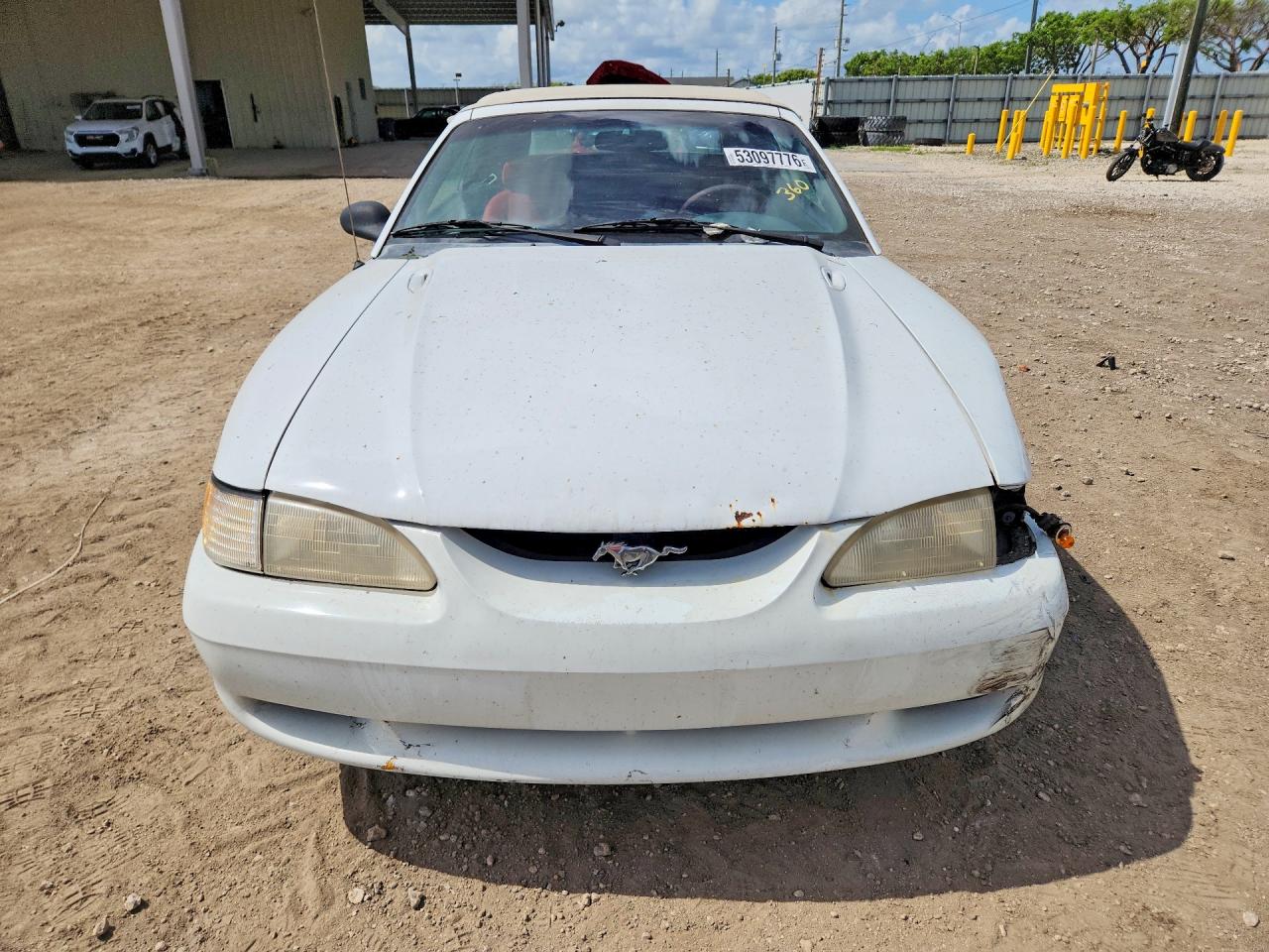 1994 Ford Mustang White vin: 1FALP4443RF133719