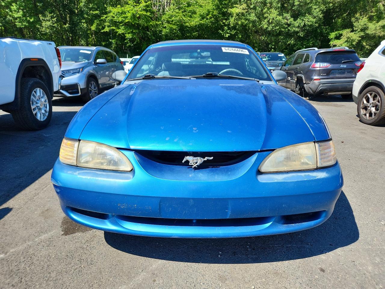 1994 Ford Mustang Blue vin: 1FALP4445RF142650
