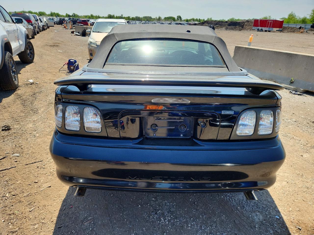 1994 Ford Mustang Base Black vin: 1FALP4445RF183263