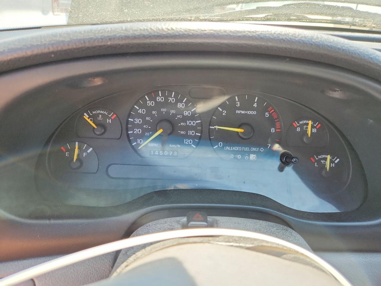 1994 Ford Mustang Base Black vin: 1FALP4445RF183263
