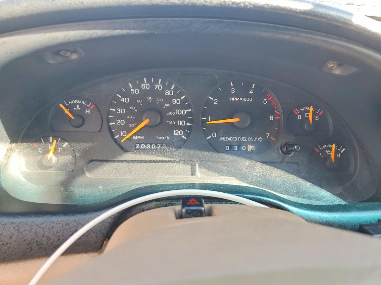 1997 Ford Mustang Бордовый vin: 1FALP4445VF182950