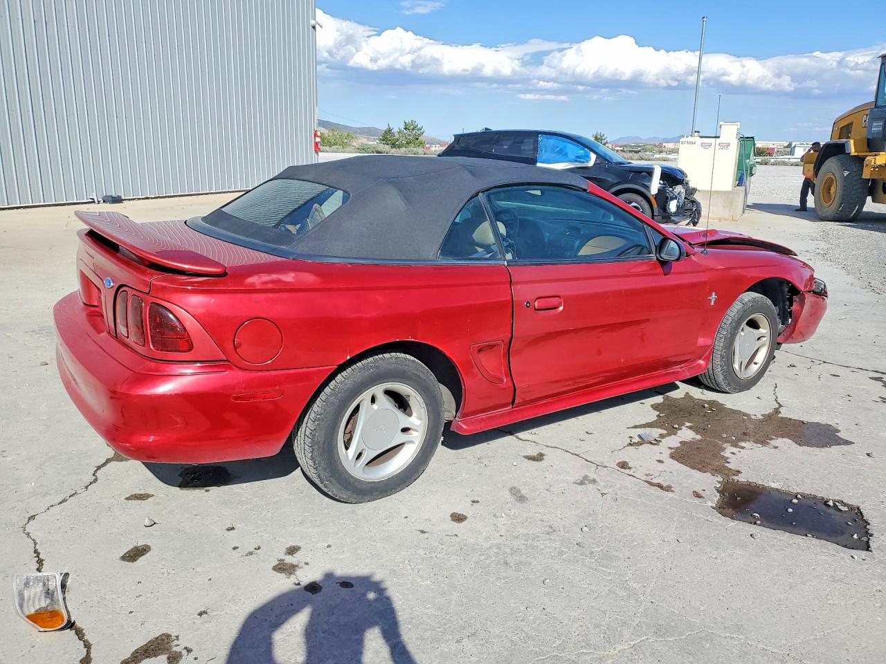 1997 Ford Mustang Бордовый vin: 1FALP4445VF182950