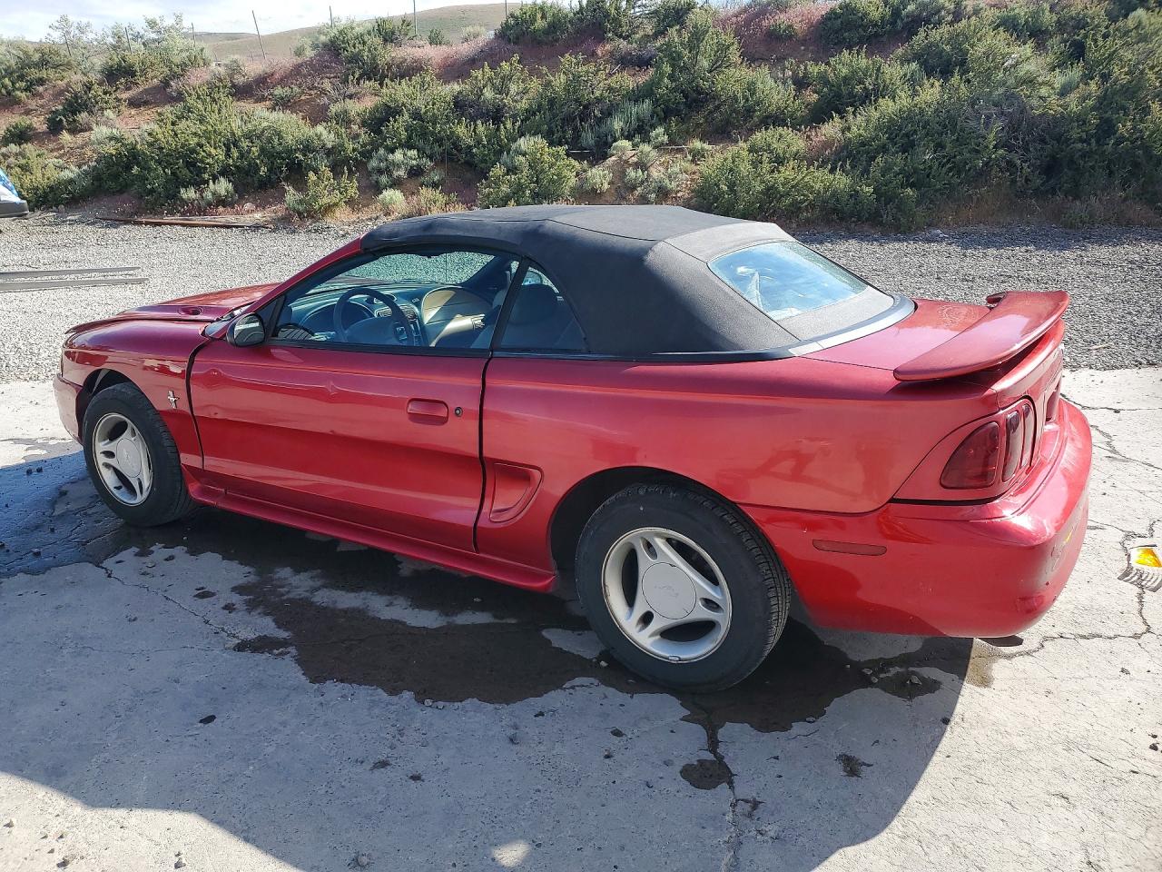 1997 Ford Mustang Бордовый vin: 1FALP4445VF182950
