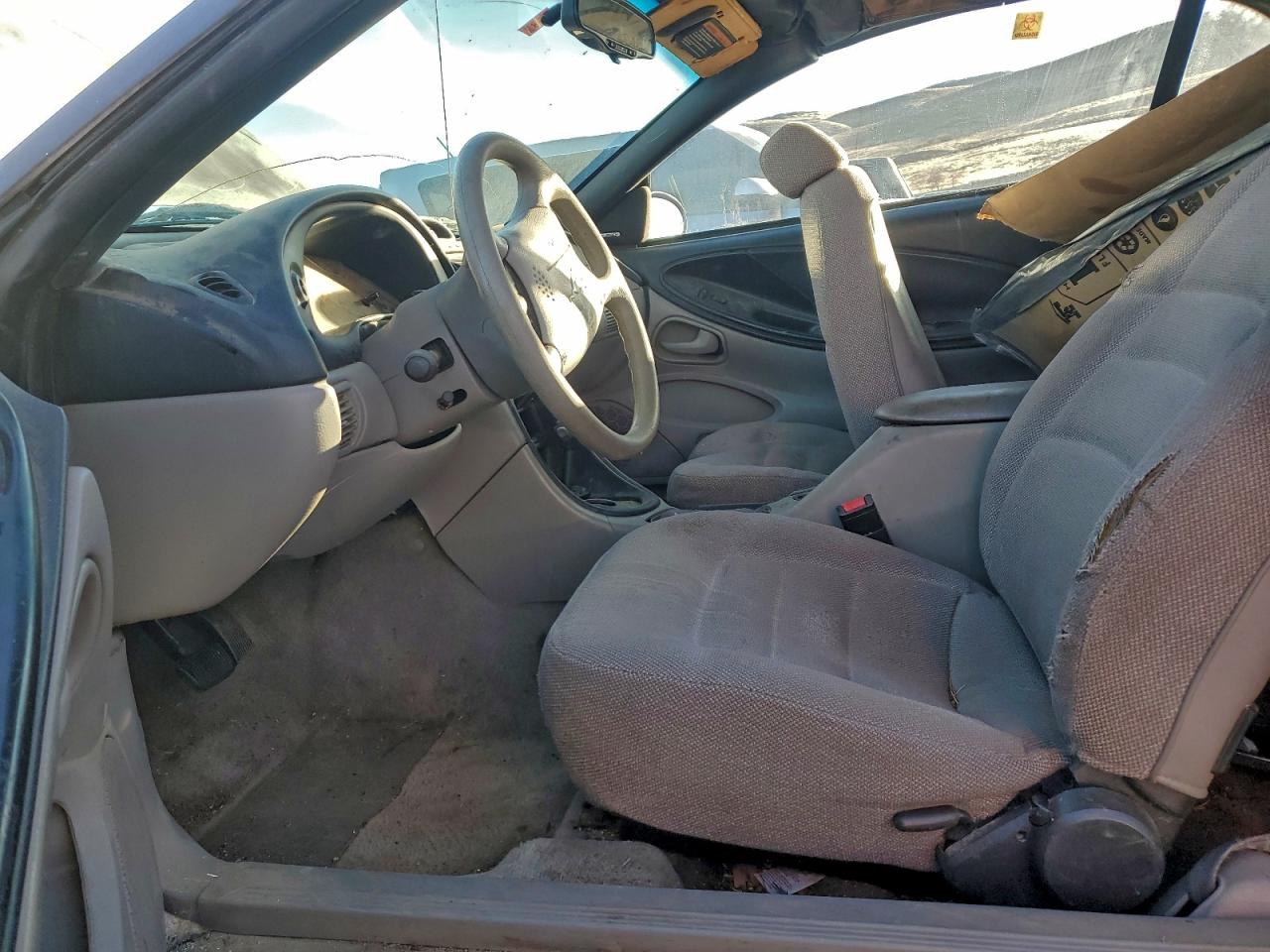 1996 Ford Mustang Black vin: 1FALP4447TF222037