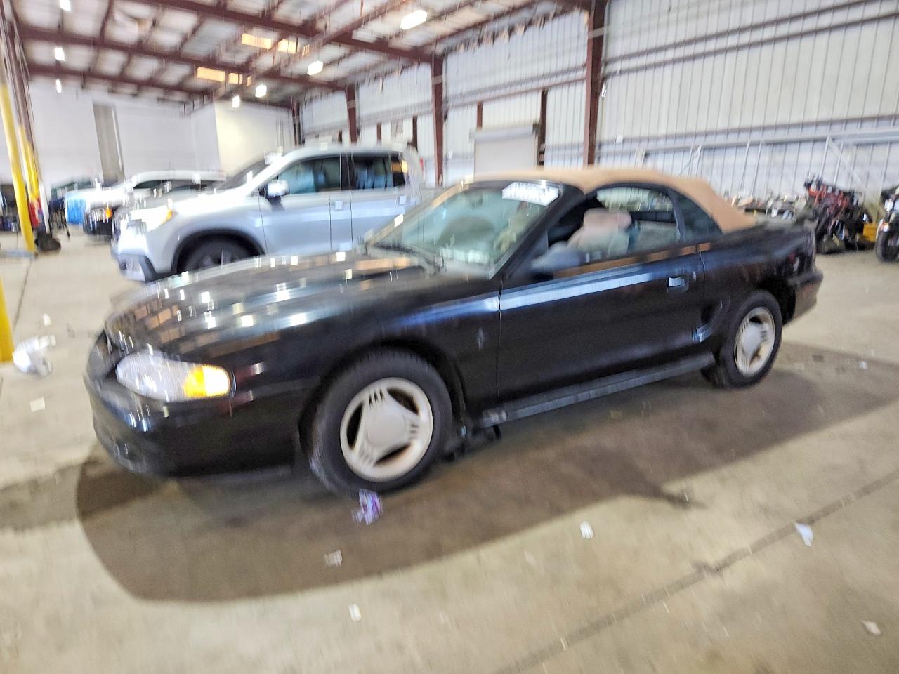1995 Ford Mustang Black vin: 1FALP4448SF138405