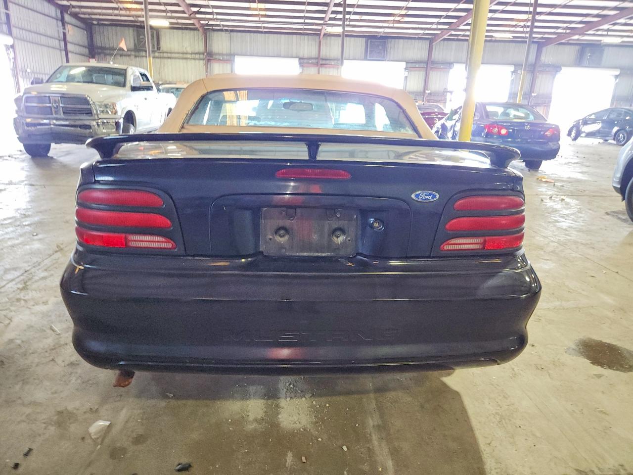 1995 Ford Mustang Black vin: 1FALP4448SF138405