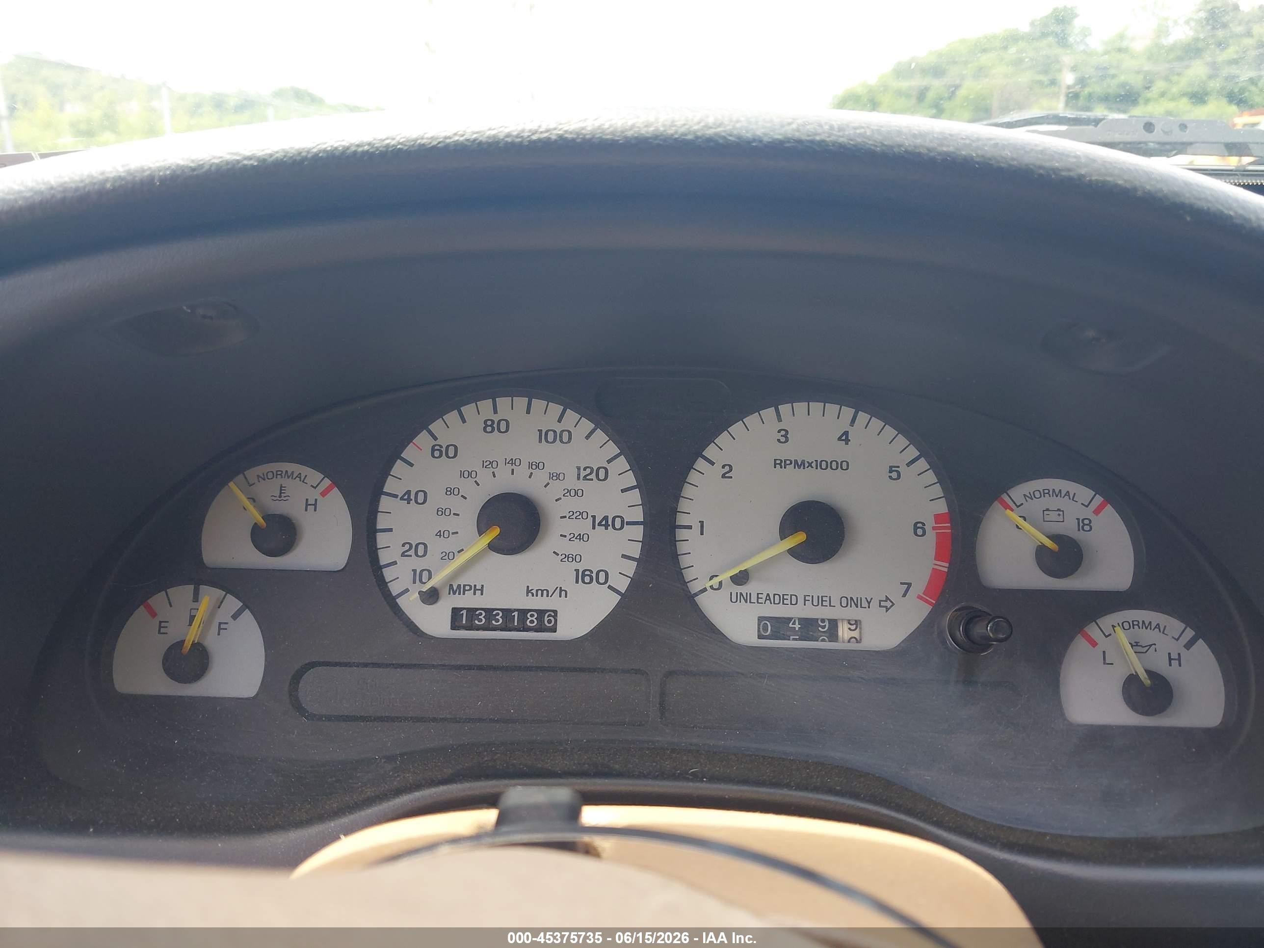1995 Ford Mustang Cobra Svt Black vin: 1FALP45D0SF216383