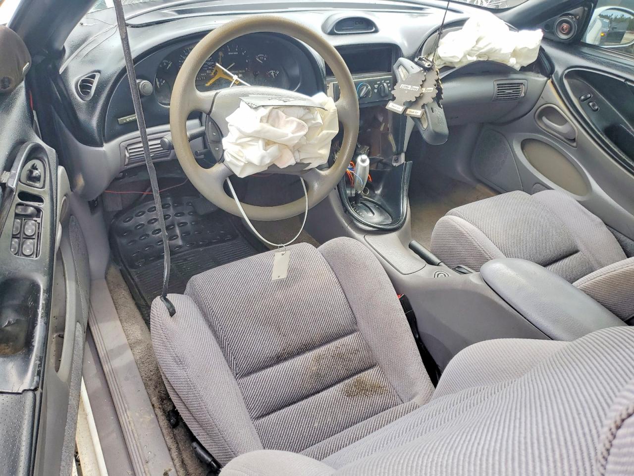 1995 Ford Mustang Gt/gts White vin: 1FALP45T1SF252753
