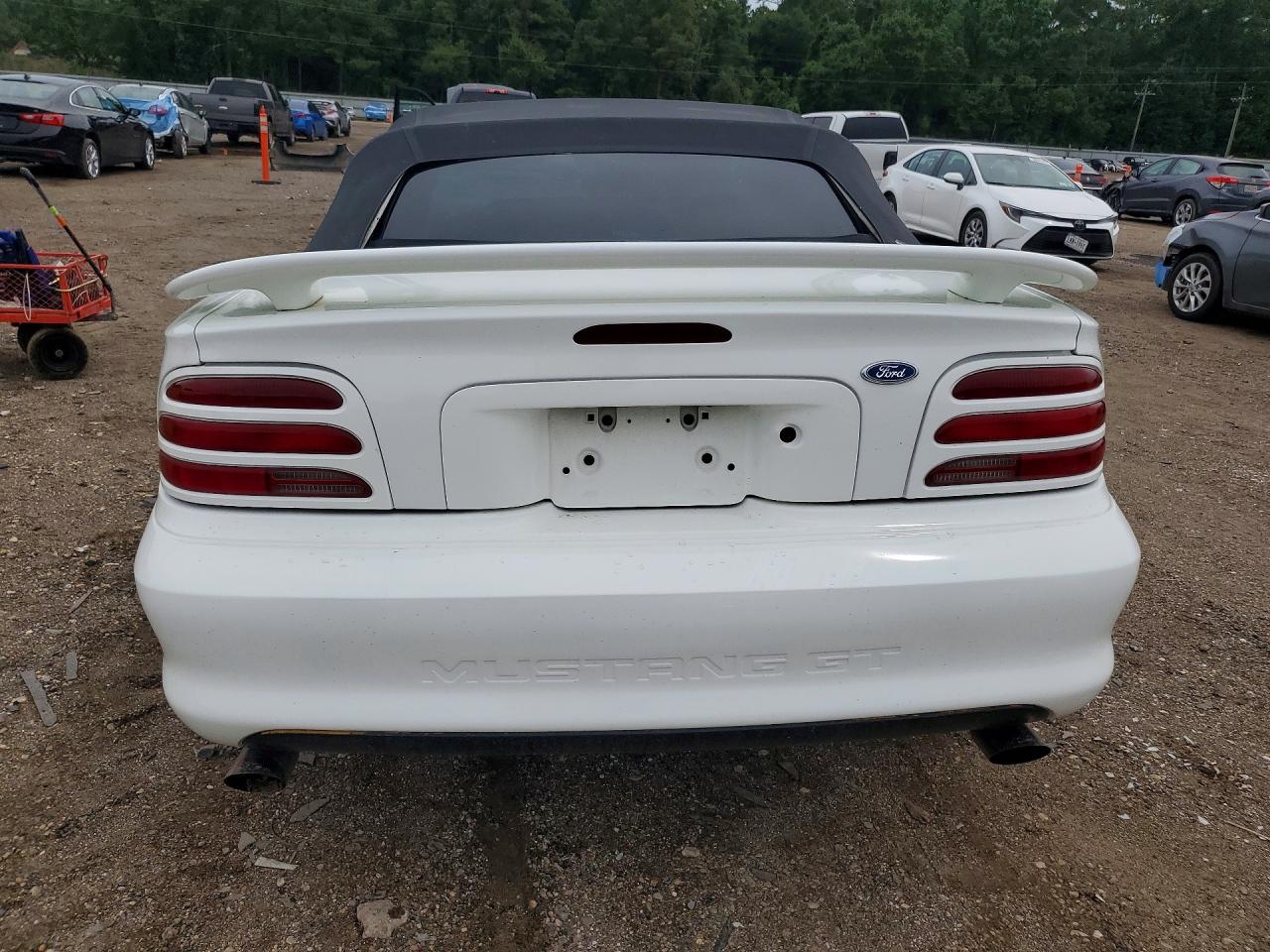 1995 Ford Mustang Gt/gts White vin: 1FALP45T1SF252753