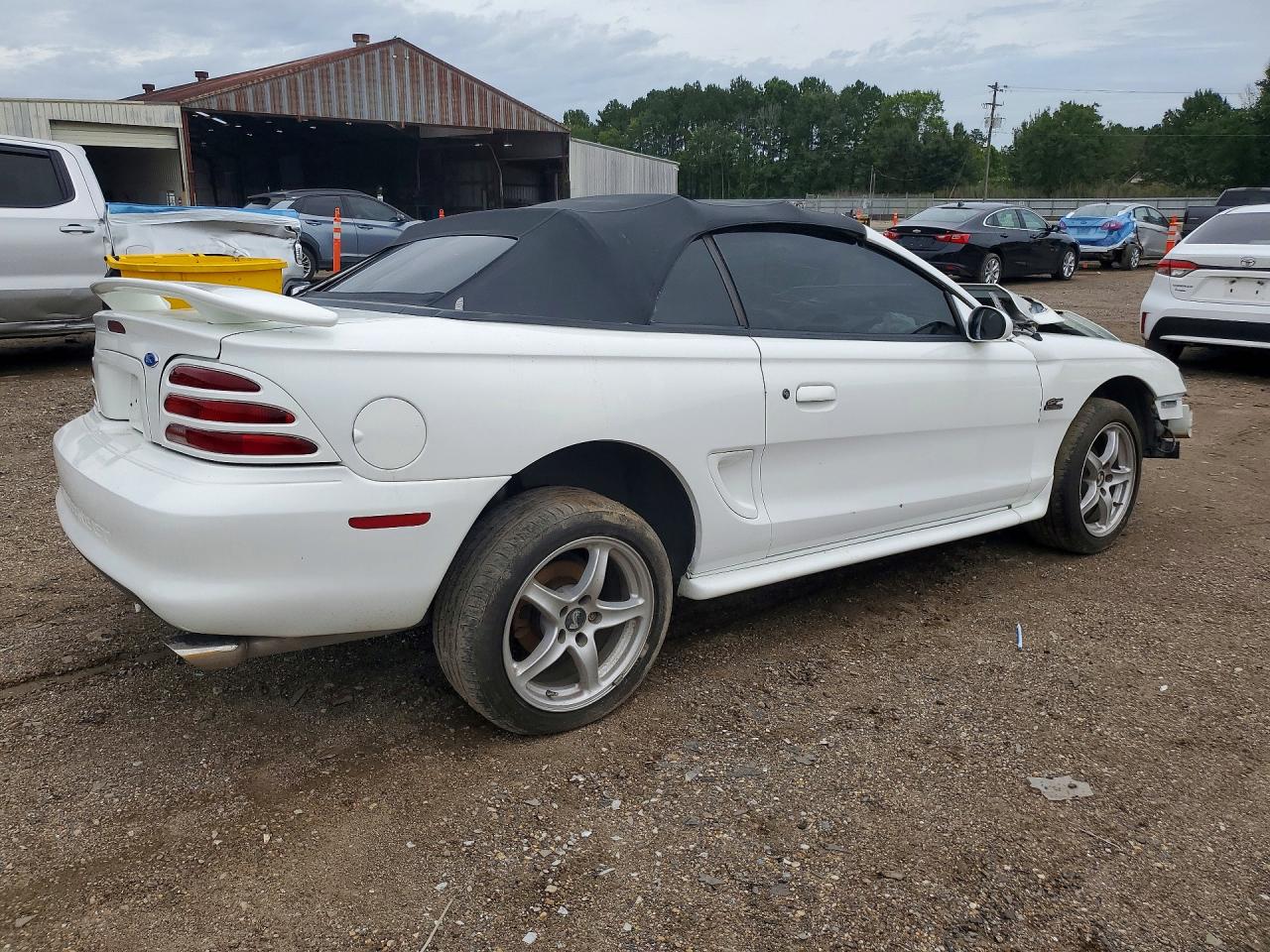 1995 Ford Mustang Gt/gts White vin: 1FALP45T1SF252753
