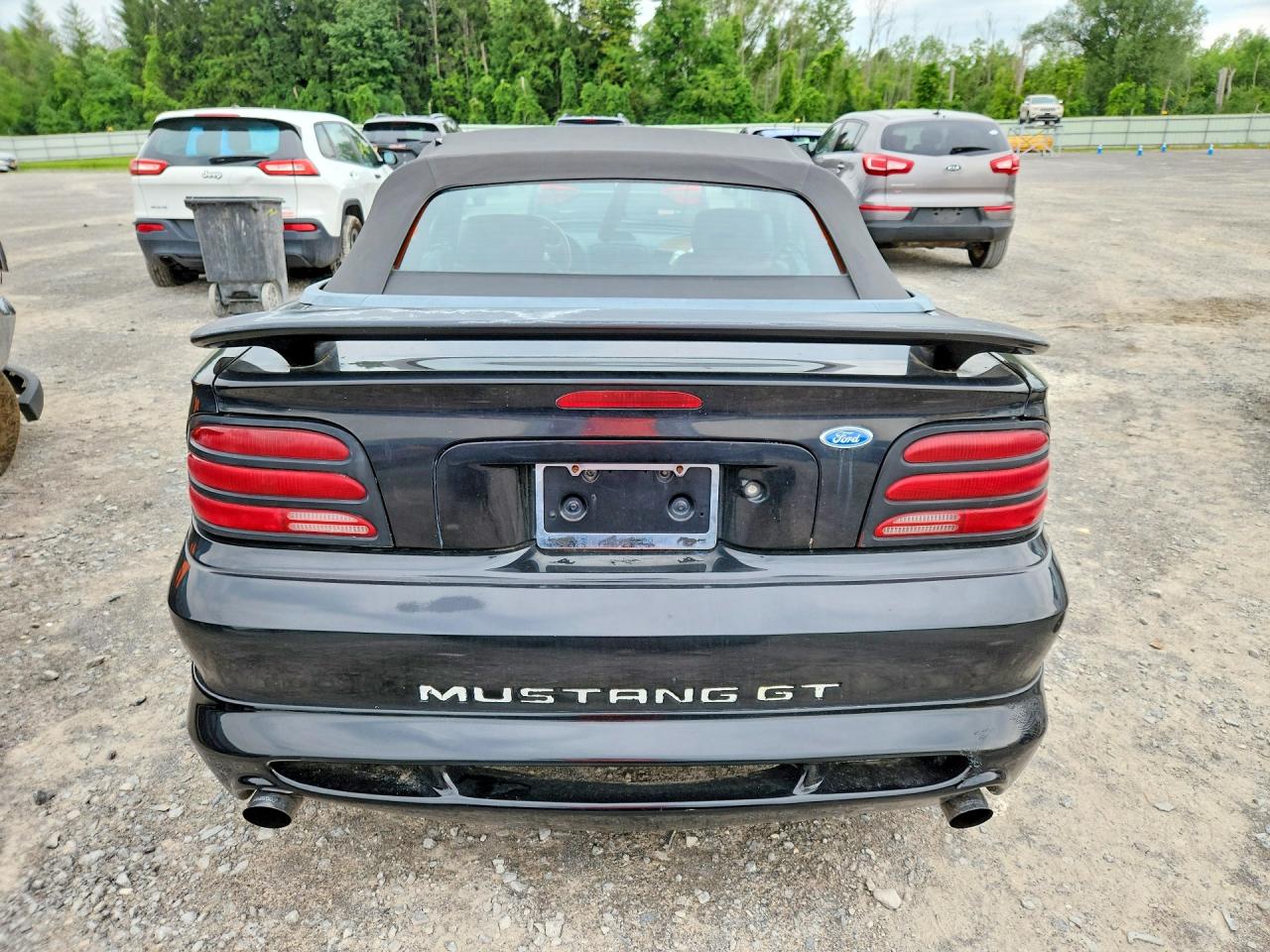 1994 Ford Mustang Gt Black vin: 1FALP45T2RF159427
