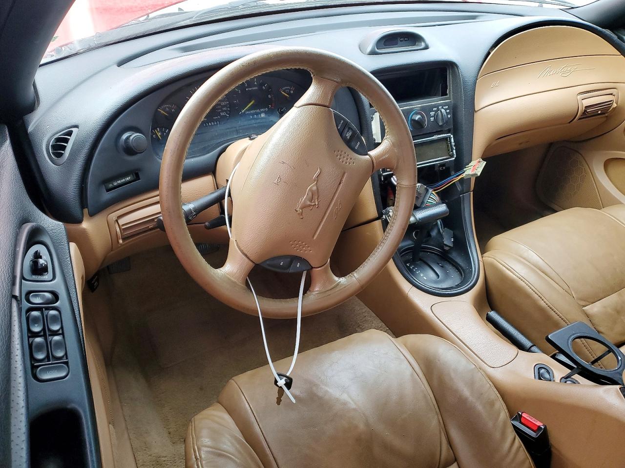 1994 Ford Mustang Gt Red vin: 1FALP45T2RF198003