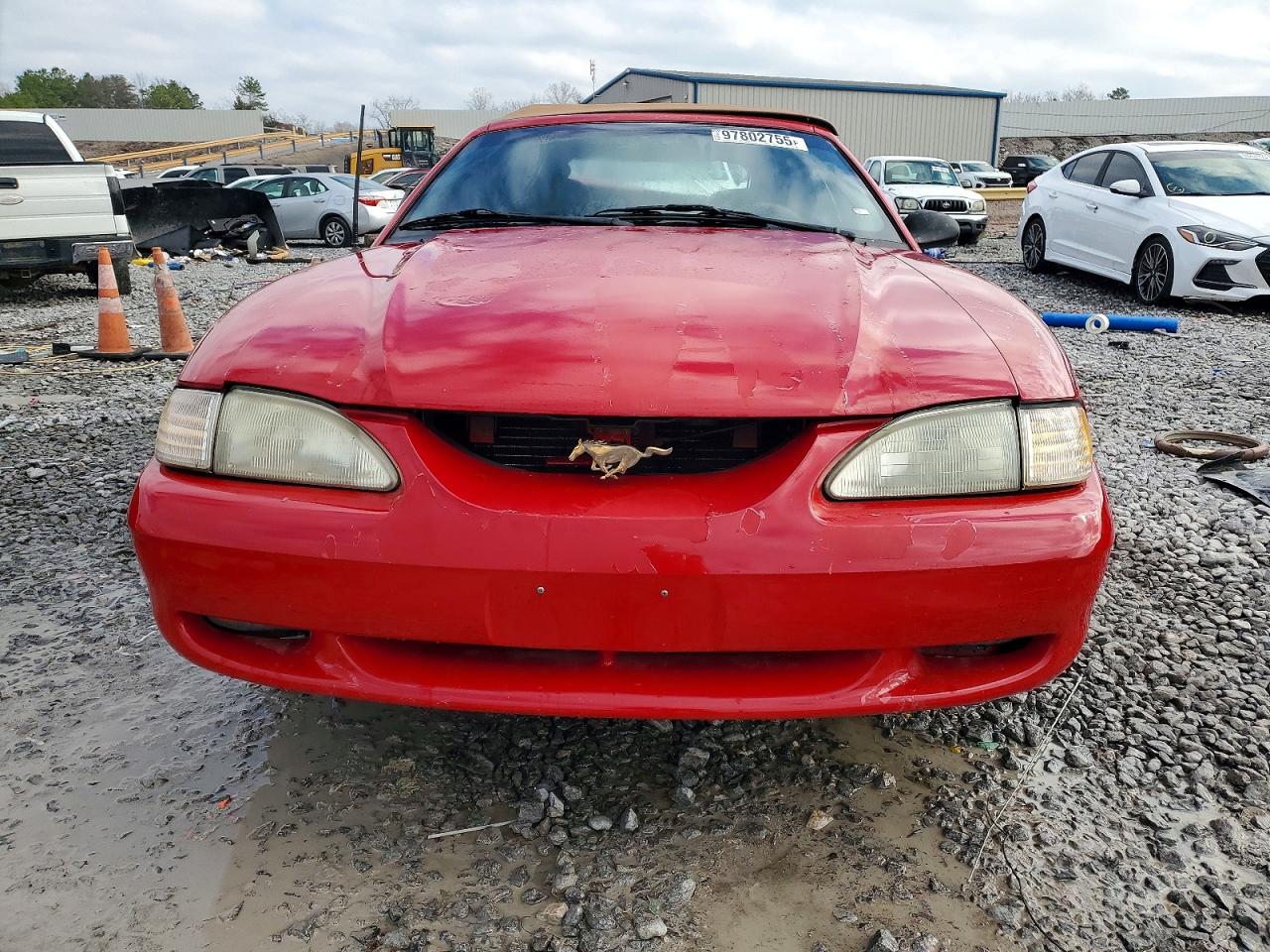 1994 Ford Mustang Gt Red vin: 1FALP45T2RF198003