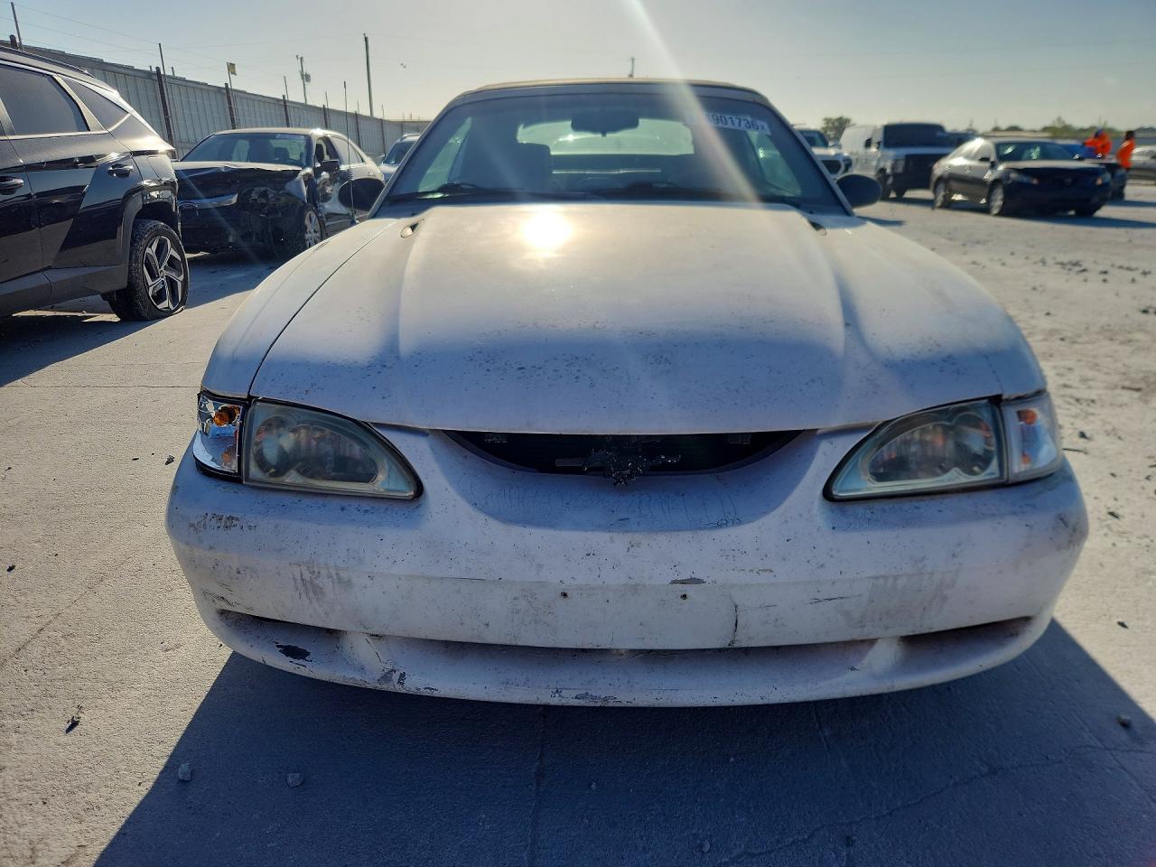 1995 Ford Mustang Gt Белый vin: 1FALP45T5SF139176