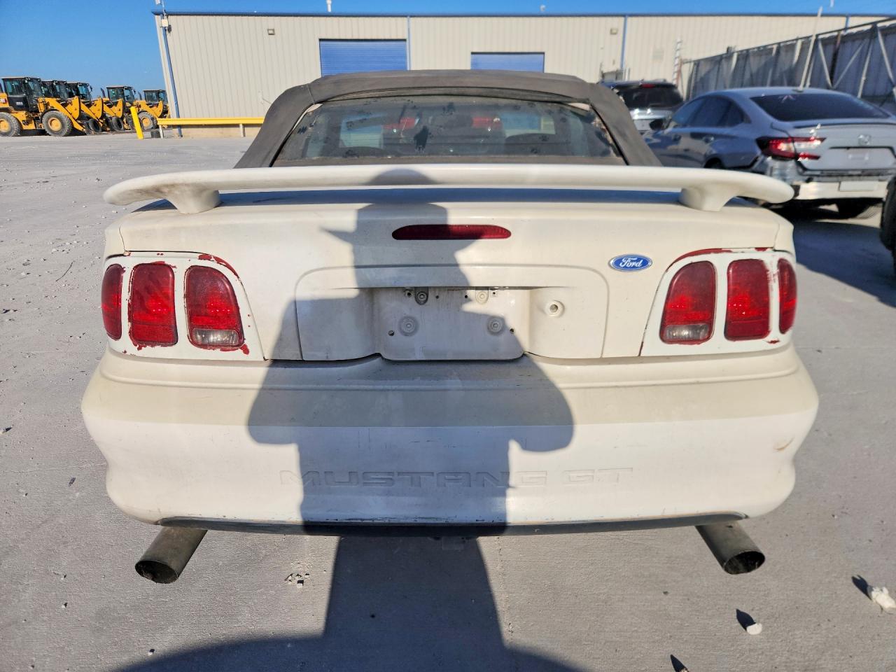 1995 Ford Mustang Gt Белый vin: 1FALP45T5SF139176