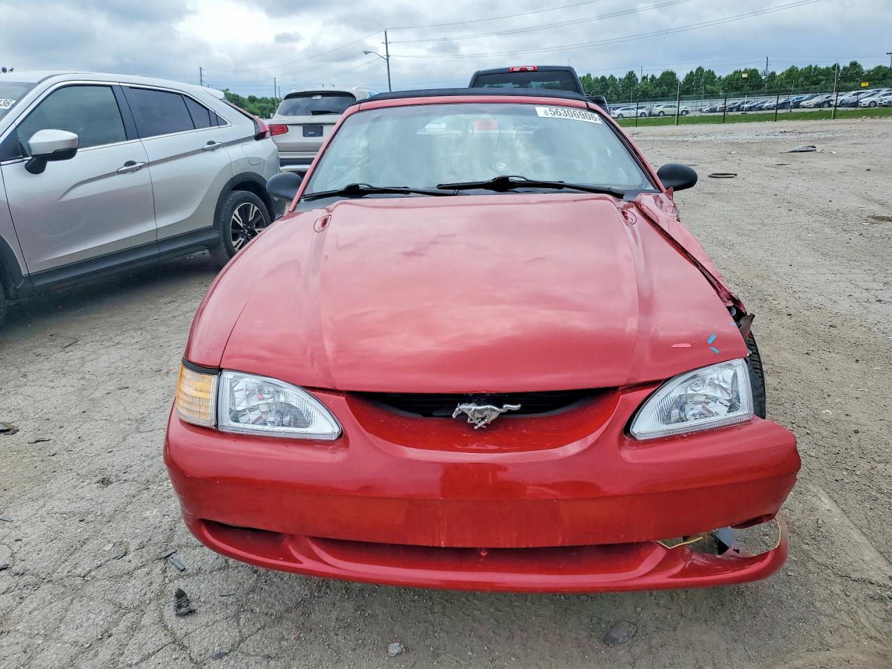 1994 Ford Mustang Gt Red vin: 1FALP45T6RF149726
