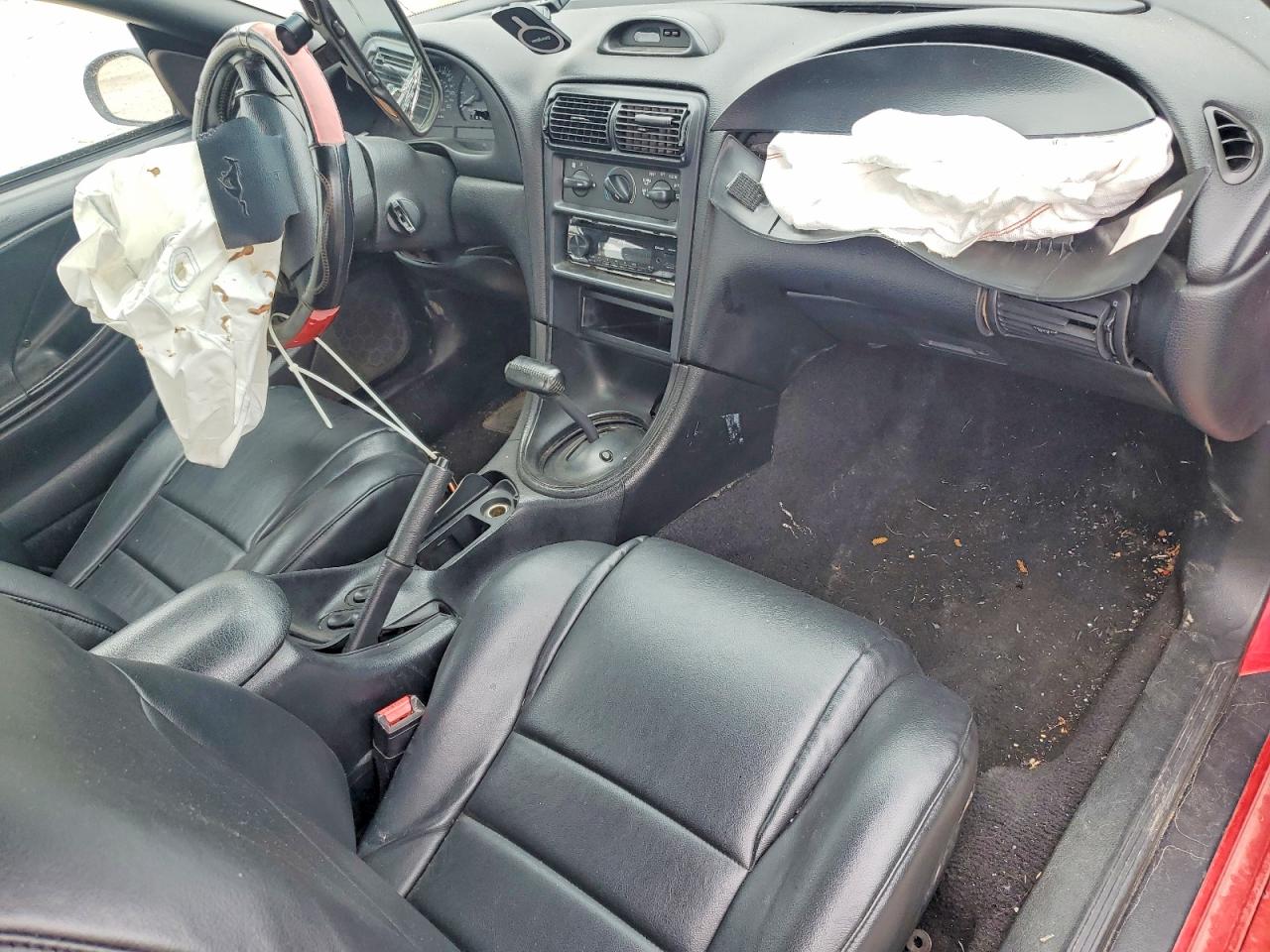 1994 Ford Mustang Gt Red vin: 1FALP45T6RF149726