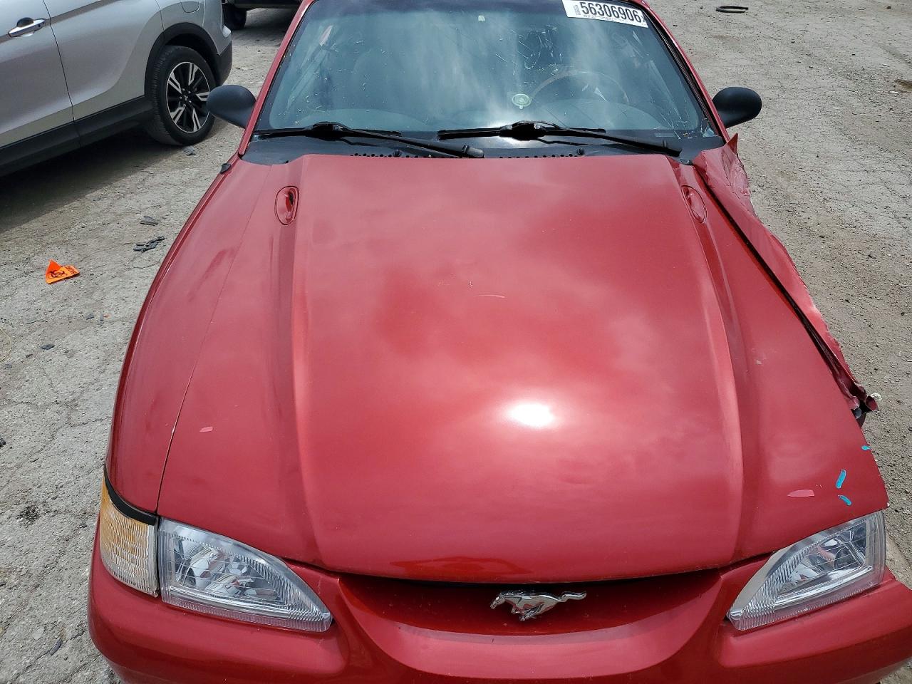 1994 Ford Mustang Gt Red vin: 1FALP45T6RF149726