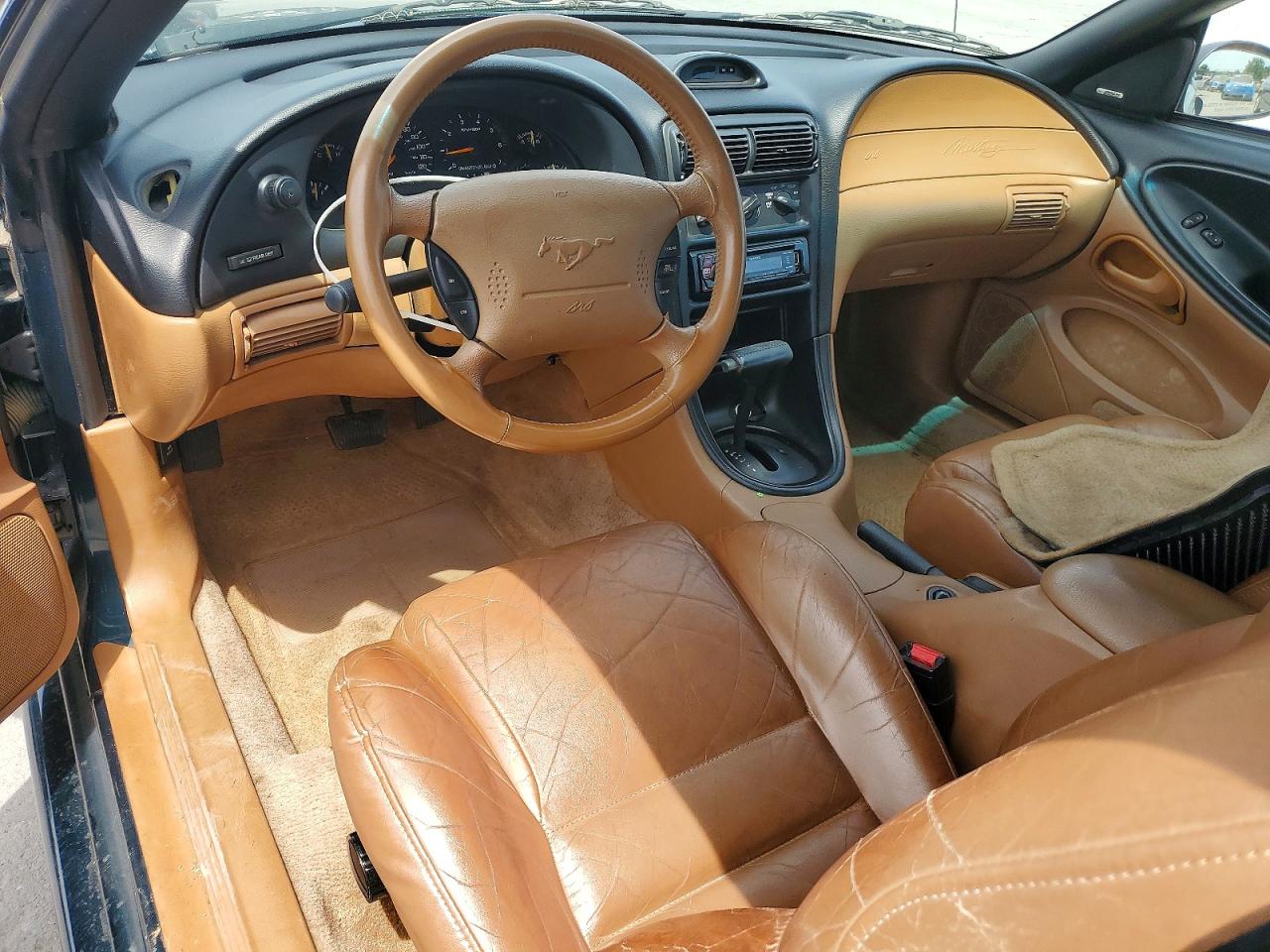 1995 Ford Mustang Gt Бирюзовый vin: 1FALP45T8SF104129