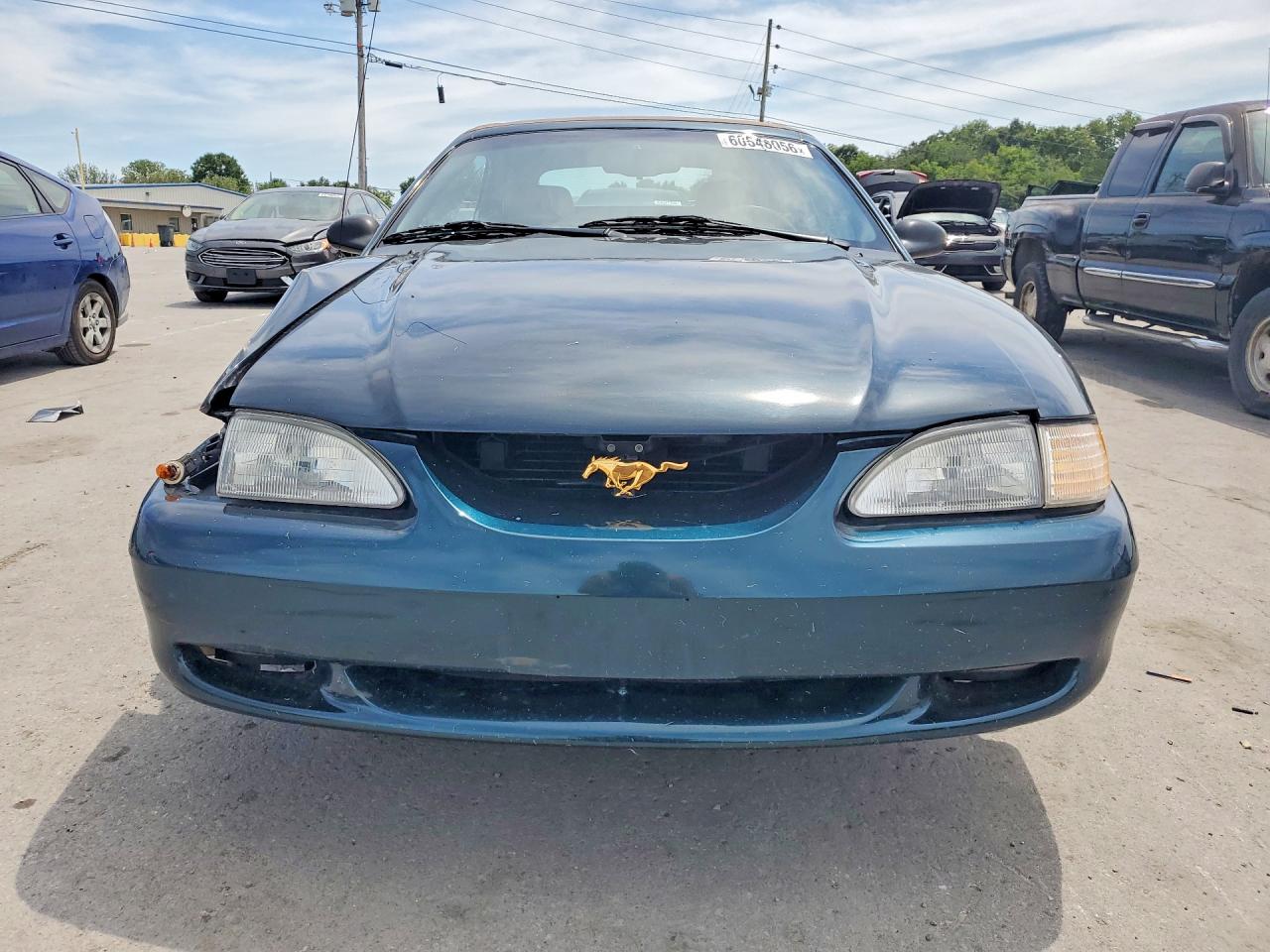 1995 Ford Mustang Gt Бирюзовый vin: 1FALP45T8SF104129