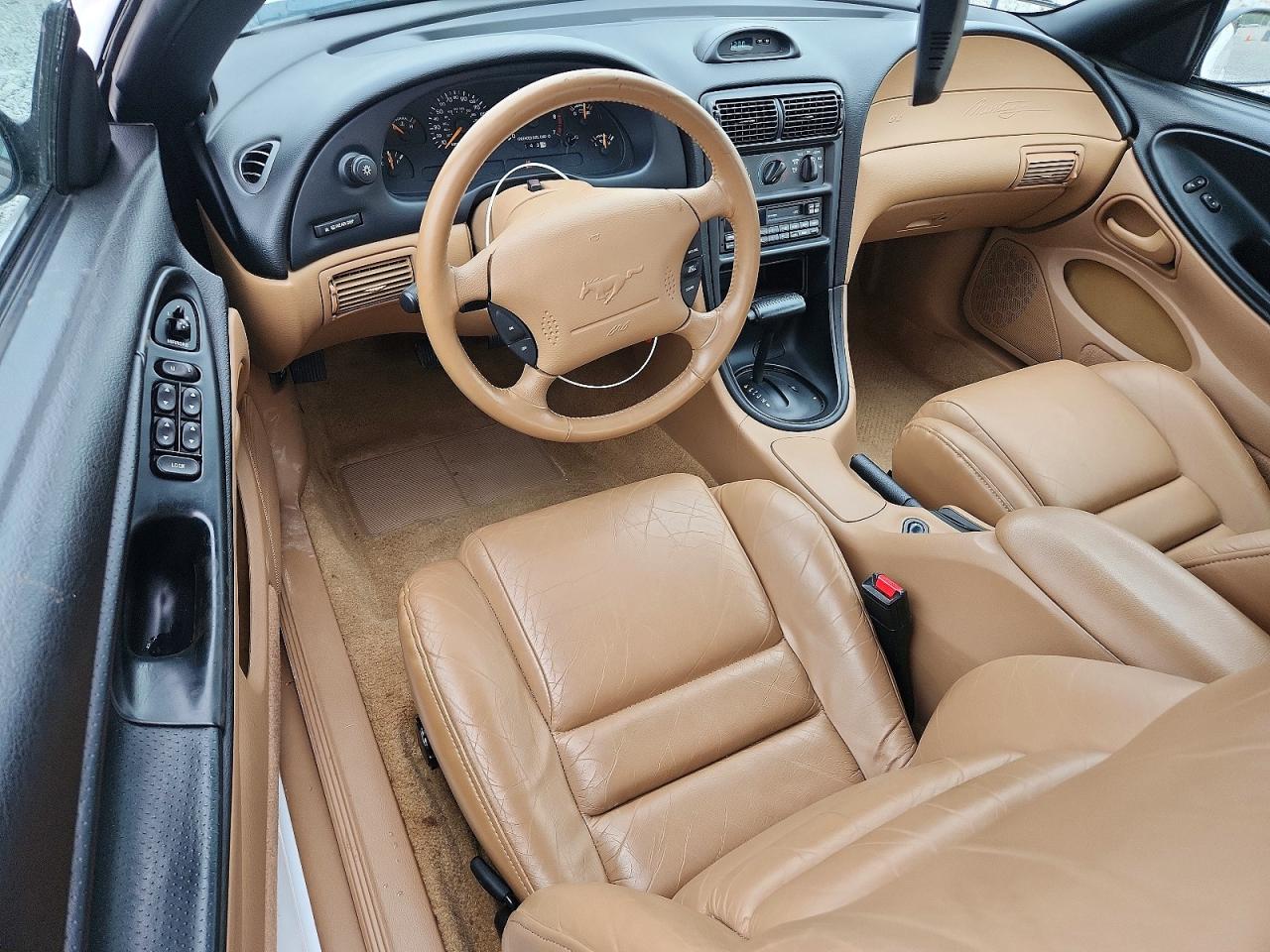 1995 Ford Mustang Gt White vin: 1FALP45T8SF104602