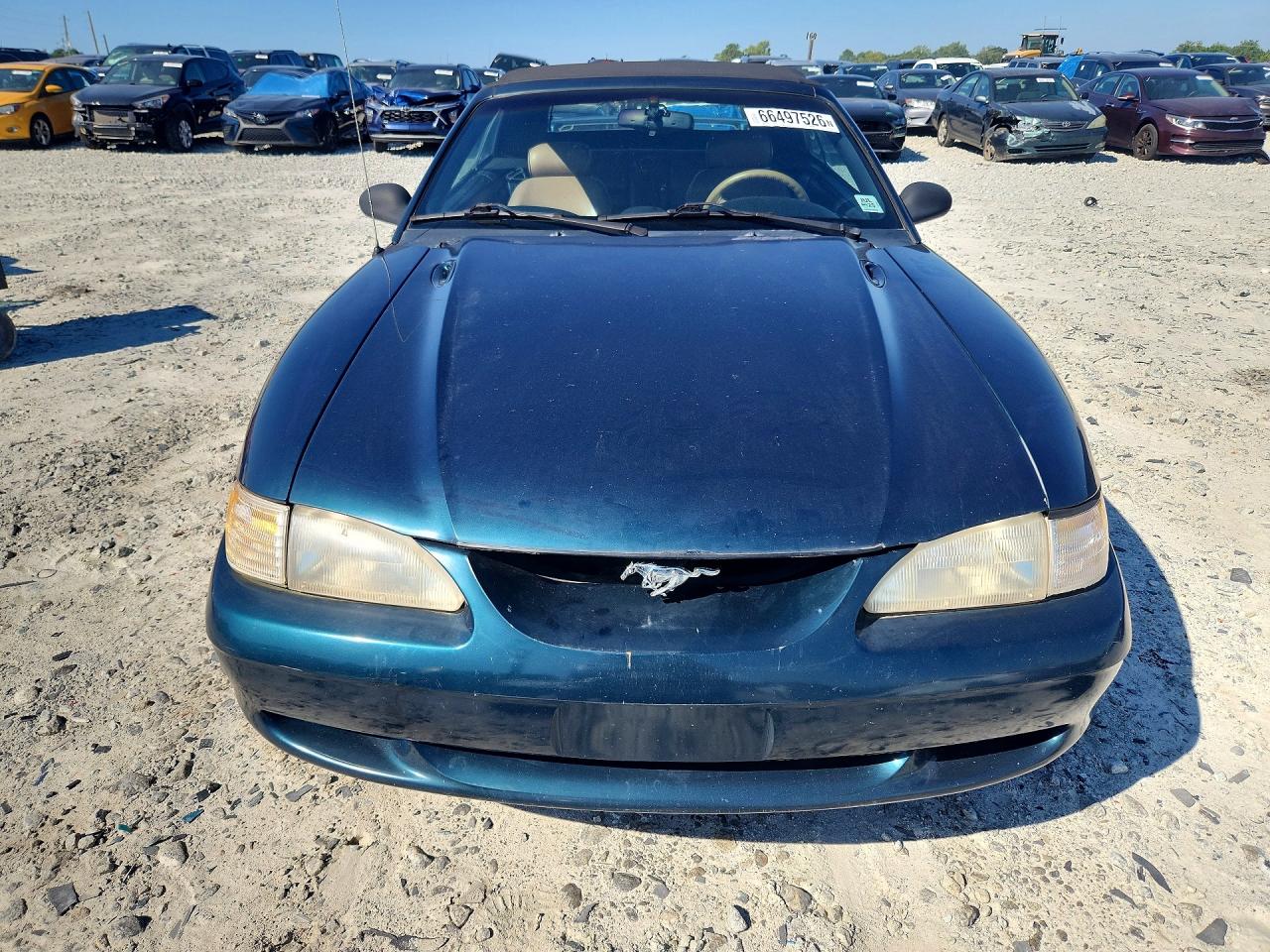 1994 Ford Mustang Gt Teal vin: 1FALP45T9RF120608