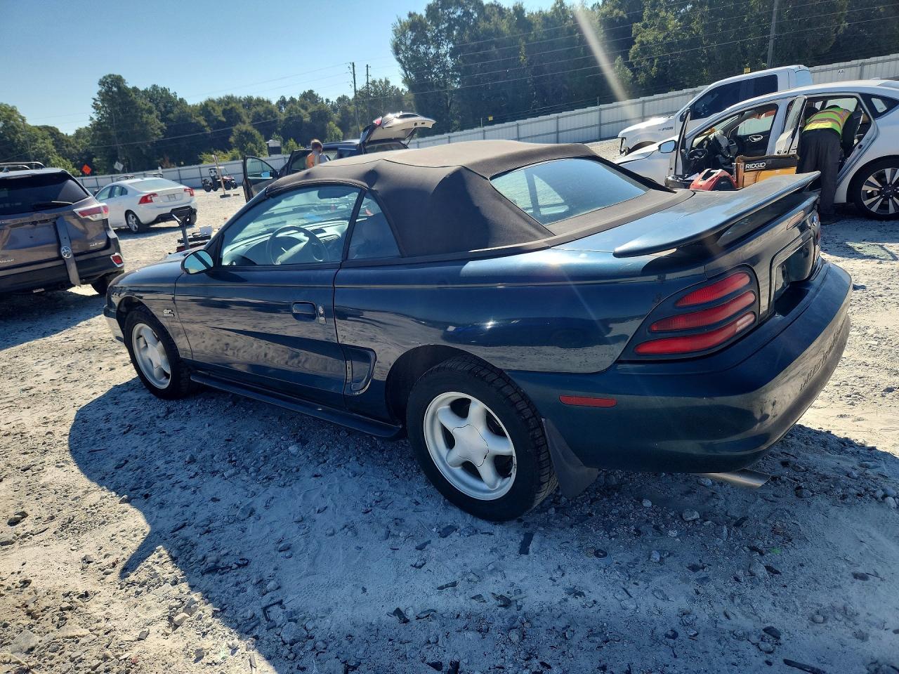 1994 Ford Mustang Gt Teal vin: 1FALP45T9RF120608